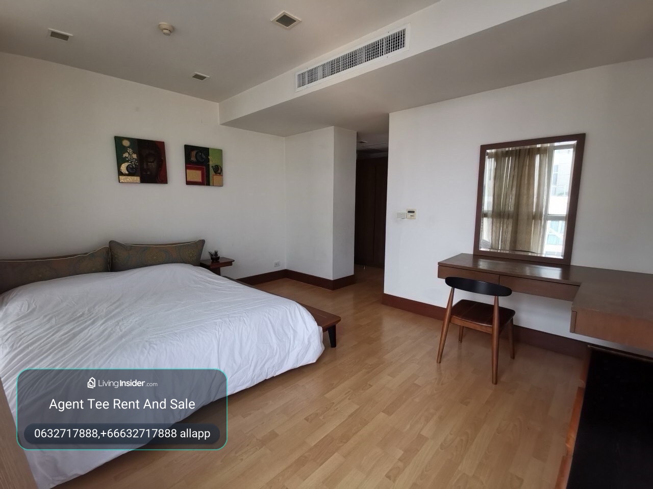 nusasiri grand condo / for rent 3bed 136sqm 78,000 bath / 0632717888 Linephone Whatapp Wechat – รูปที่ 3
