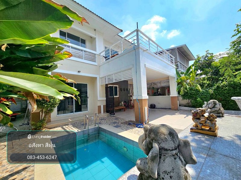 For sale: 2-story detached house, 3 bedrooms, 56 square wah, Lanceo Village, Soi Kheha Romklao 64 (Soi Mistine), Khlong Song Ton Nun Subdistrict, Lat Krabang District, Bangkok – รูปที่ 2