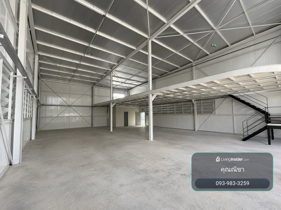 HR3665 Office for rent with warehouse (Office & Warehouse), prime location Udomsuk Soi 42 / Bangna-Trad Soi 19, convenient travel, easy to get in and out. – รูปที่ 4
