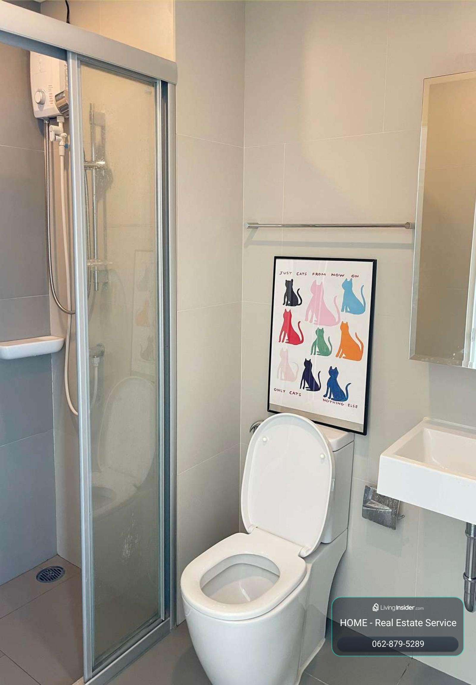 Lumpini Place Rama 3 - Riverine / 1 Bedroom (SALE WITH TENANT), ลุมพินี เพลส พระราม 3 - ริเวอร์ไรน์ / 1 ห้องนอน (ขายพร้อมผู้เช่า) JSMN284 – รูปที่ 3