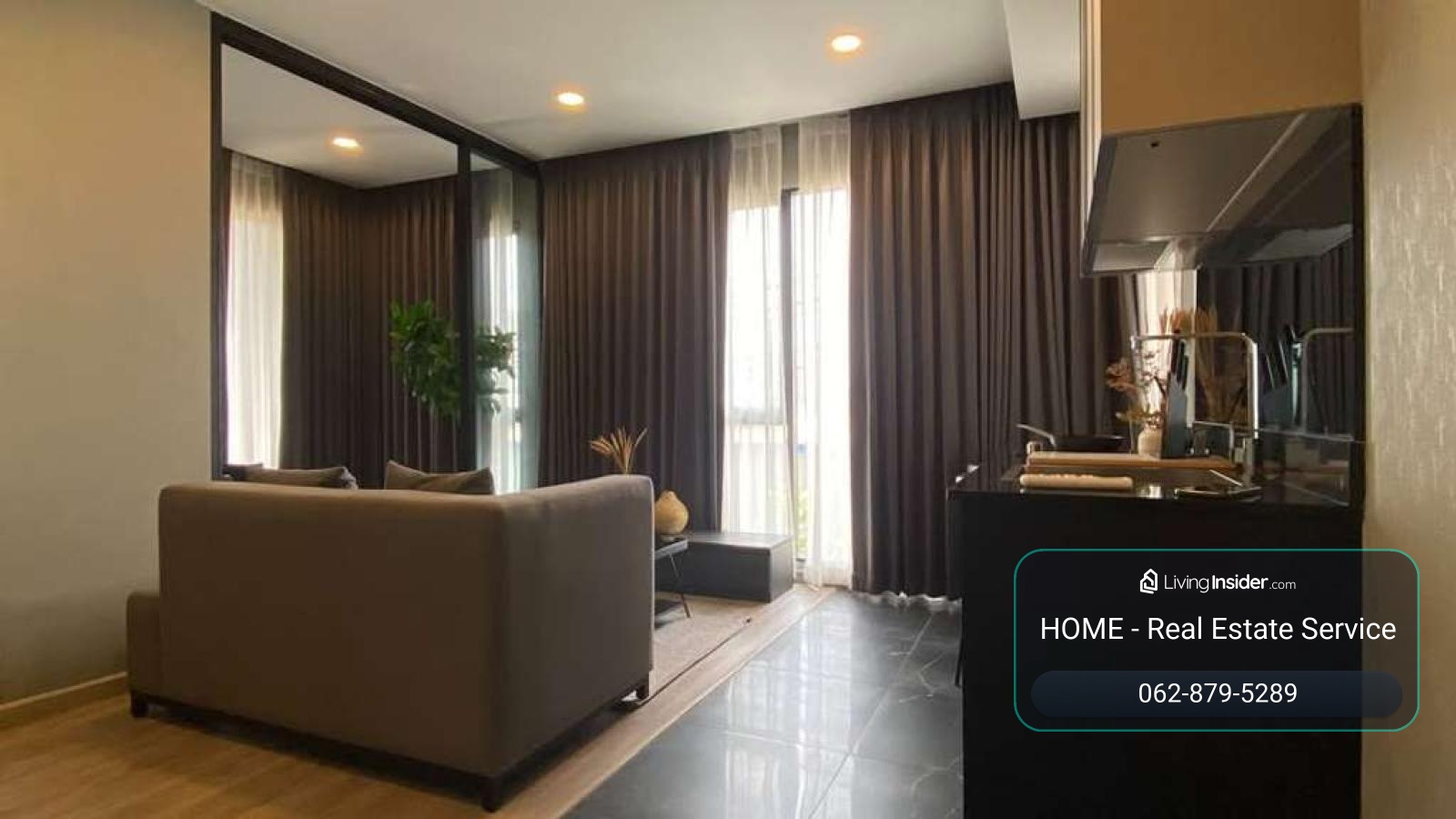 The Teak Ratchada 19 / 1 Bedroom (FOR SALE), เดอะ ทีค รัชดา 19 / 1 ห้องนอน (ขาย) JSMN302 – รูปที่ 4