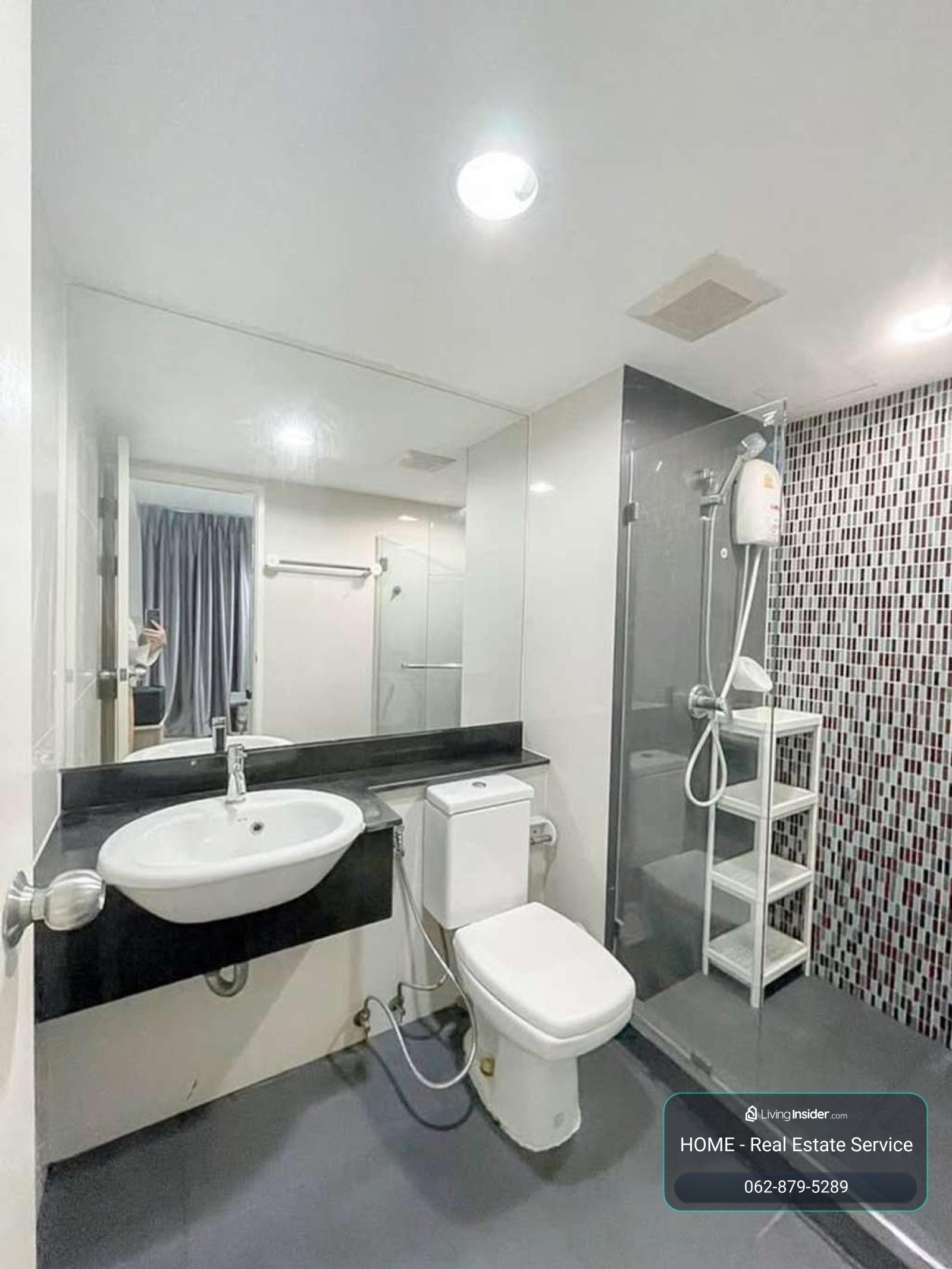 Chateau In Town Ratchadapisek 19 / 1 Bedroom (SALE WITH TENANT), ชาโตว์ อินทาวน์ รัชดา 19 / 1 ห้องนอน (ขายพร้อมผู้เช่า) JSMN317 – รูปที่ 4