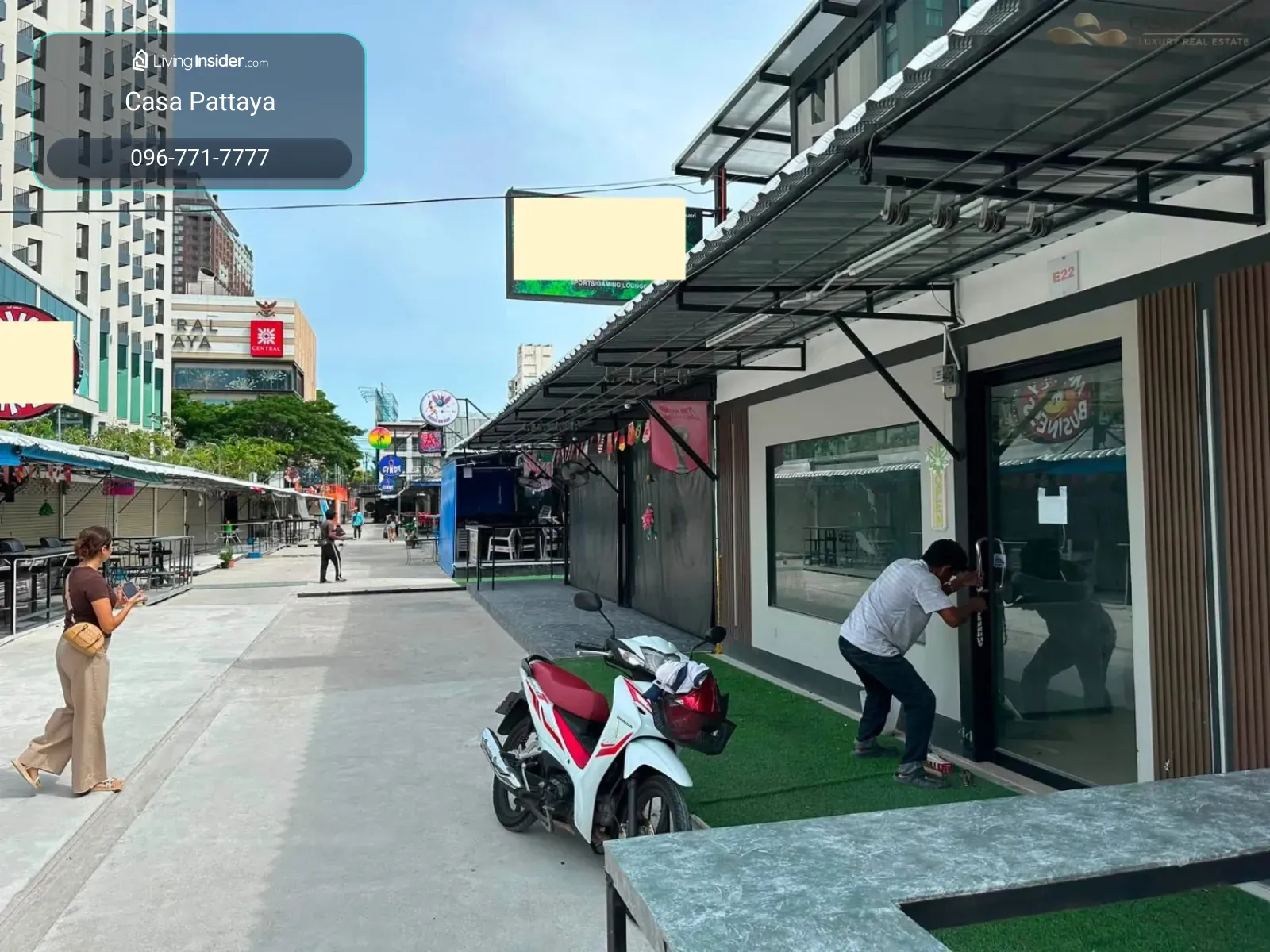 เซ้งกิจการ อาคารพาณิชย์ 2 ชั้น – ทำเลเซ็นทรัลพัทยา และติดซอยบัวขาว – รูปที่ 2