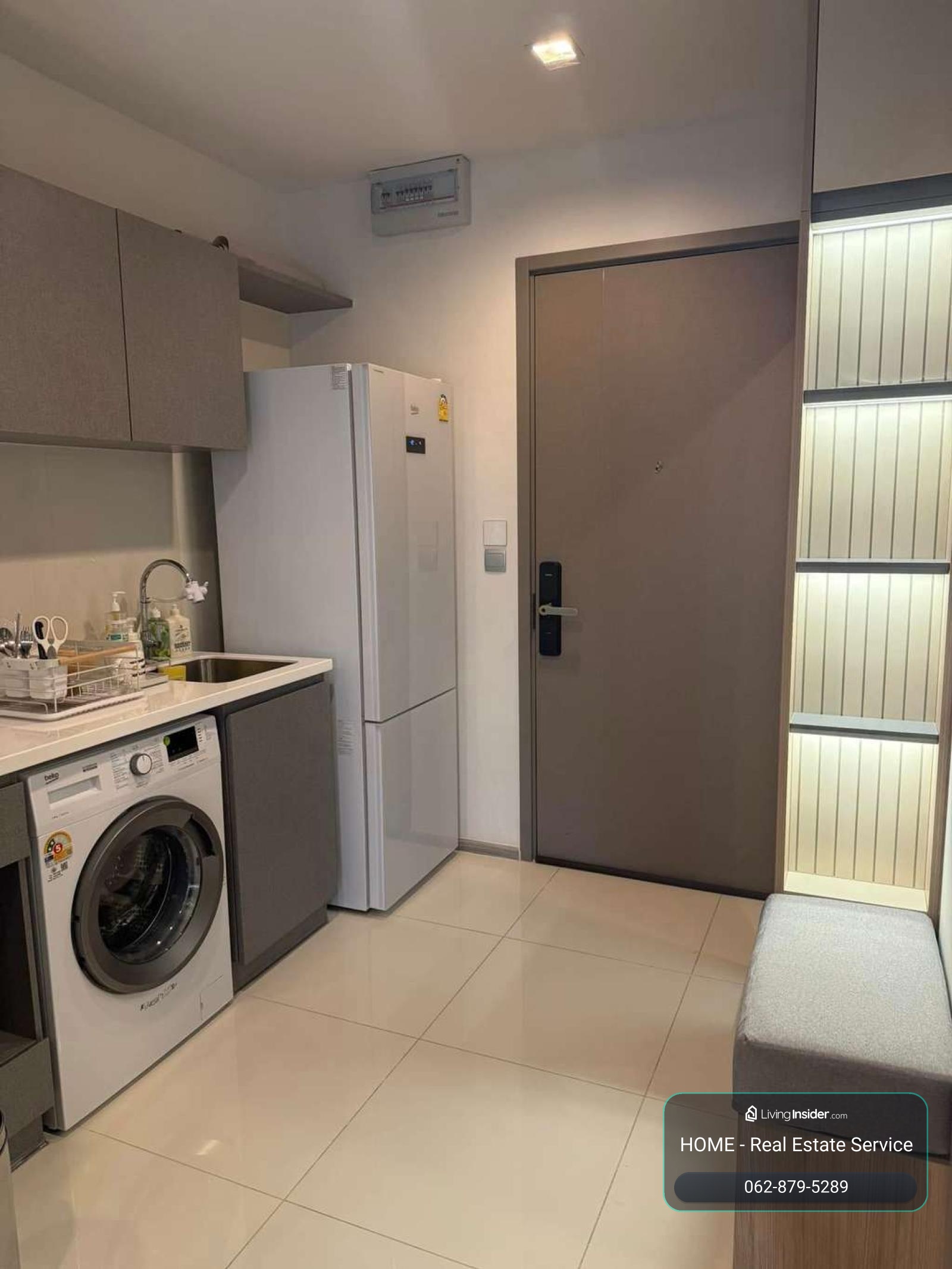 Life Asoke Hype / 1 Bedroom (SALE WITH TENANT), ไลฟ์ อโศก ไฮป์ / 1 ห้องนอน (ขายพร้อมผู้เช่า) JSMN332 – รูปที่ 3