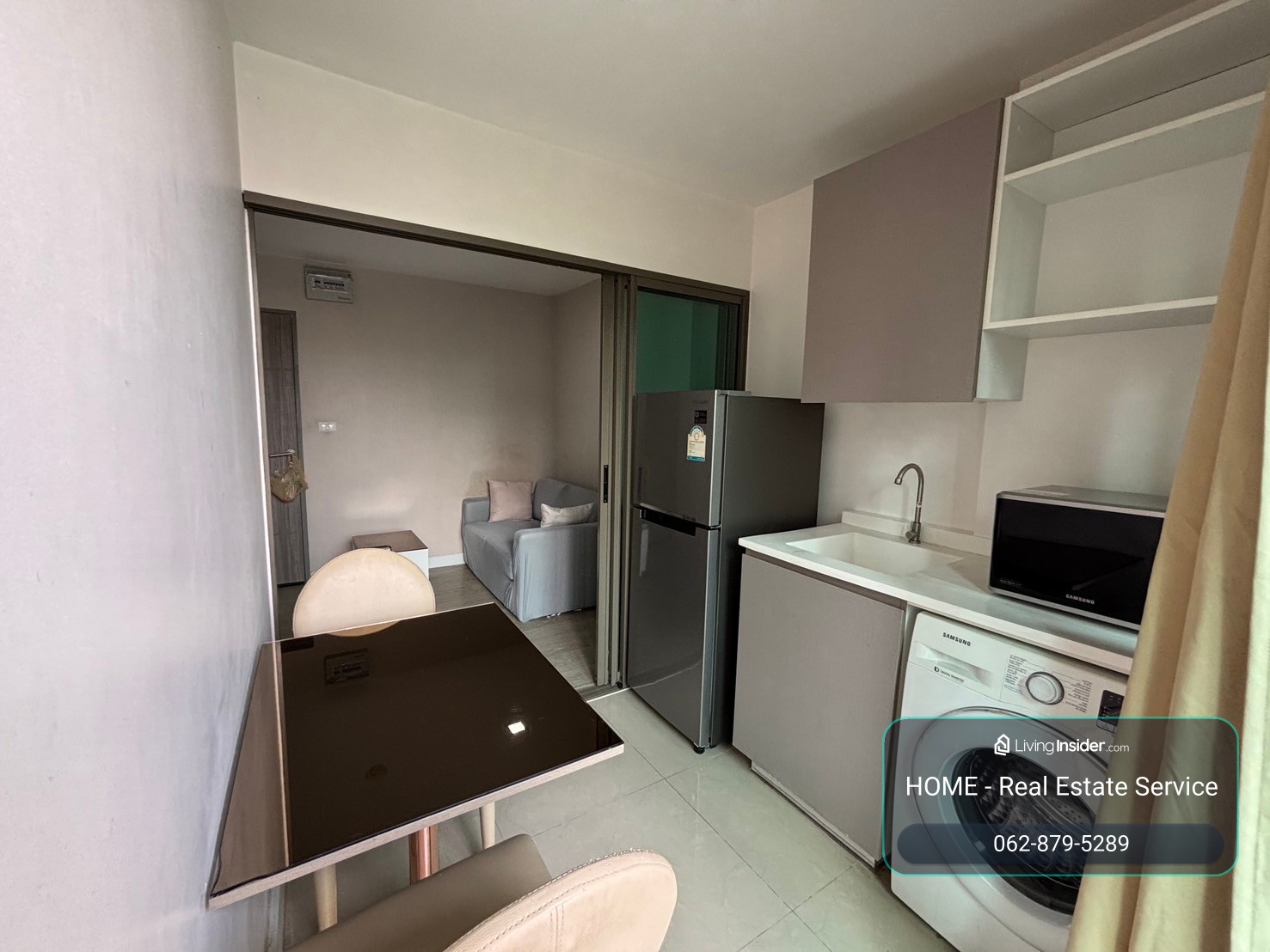 Metro Luxe Ratchada / 1 Bedroom (SALE WITH TENANT), เมโทรลักซ์ รัชดา / 1 ห้องนอน (ขายพร้อมผู้เช่า) JSMN346 – รูปที่ 3