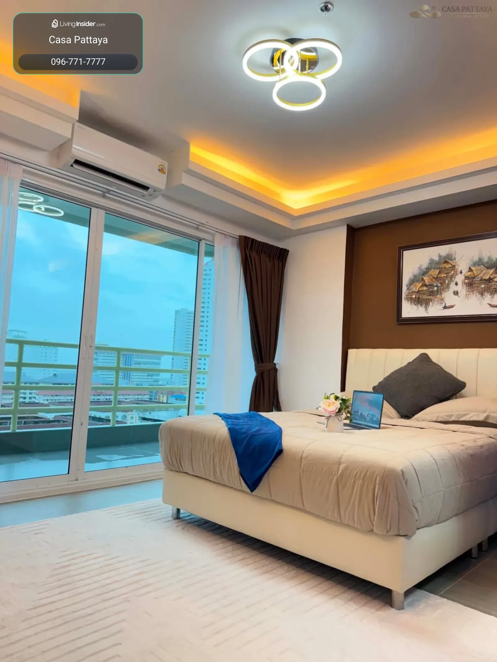 ขายคอนโดห้องใหญ่ วิวทะเลมุมกว้าง โครงการ วิวทะเล 5D จอมเทียน – รูปที่ 3
