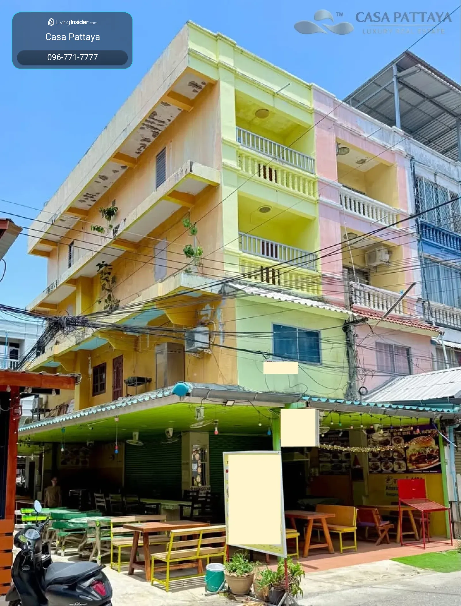 ขายอาคารพาณิชย์ 4.5 ชั้น ทำเลทองซอยเวลคัมจอมเทียน พัทยา – รูปที่ 3