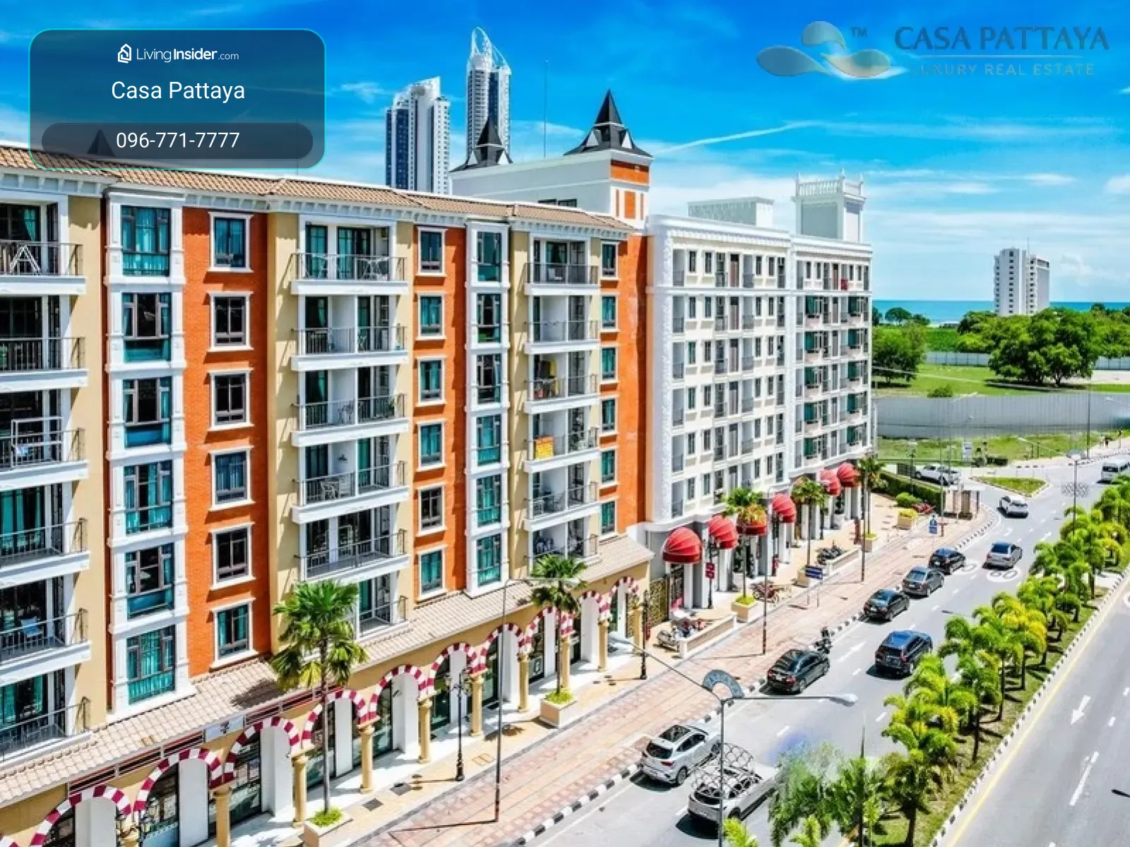 คอนโดพร้อมอยู่ใกล้หาดจอมเทียน Espana Jomtien ฟังก์ชันครบ วิวเมืองสวย – รูปที่ 2