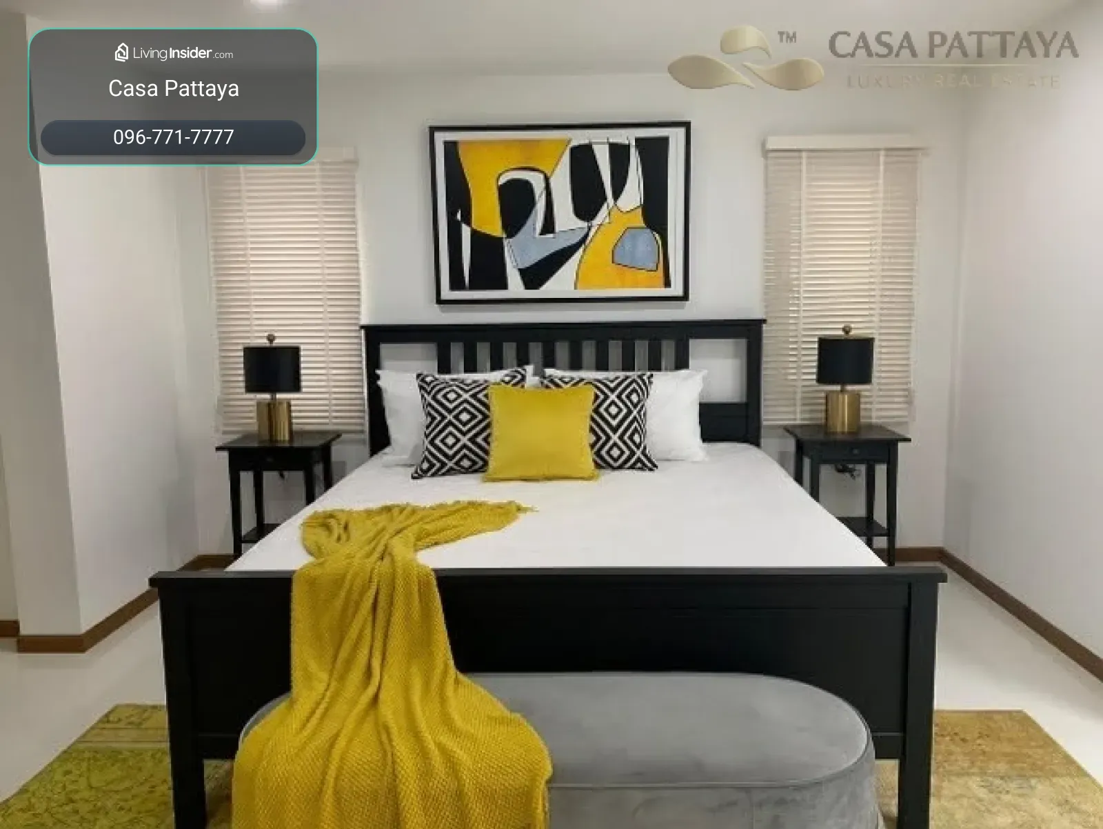 [ให้เช่า] พูลวิลล่าหรูโมเดิร์นหลังใหญ่ Casa Jomtien – รูปที่ 2