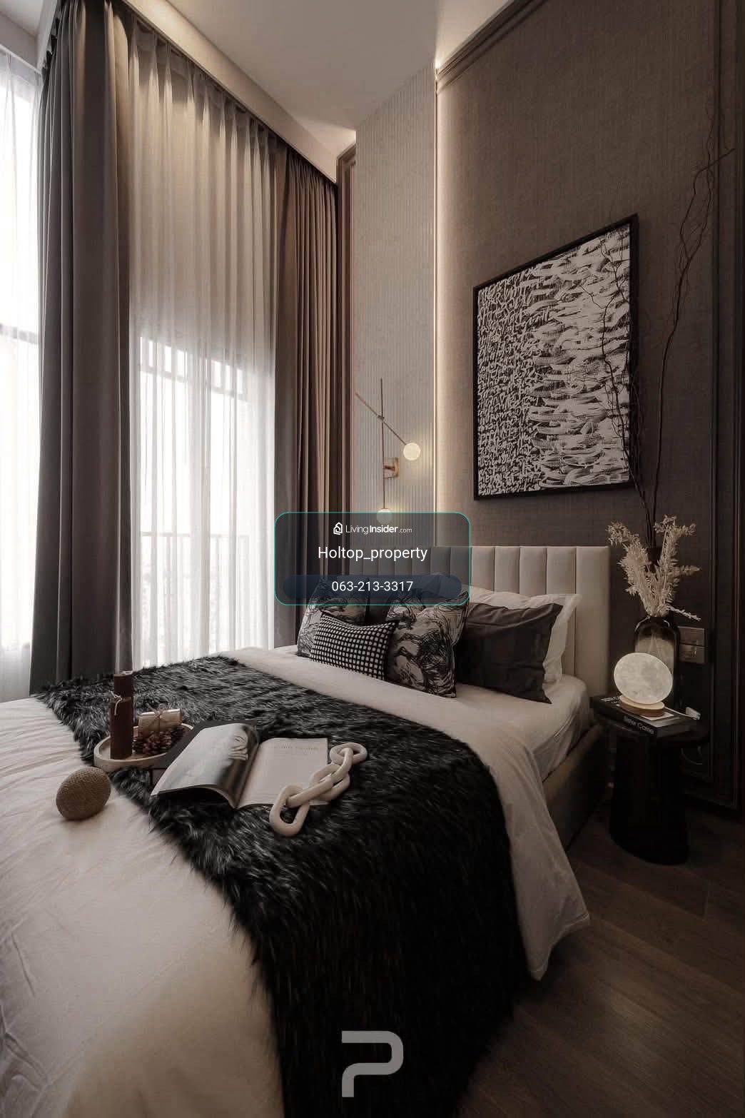 #L983🎉 170769 Luxury Duplex Condo for Rent: SOHO Bangkok Ratchada – รูปที่ 2