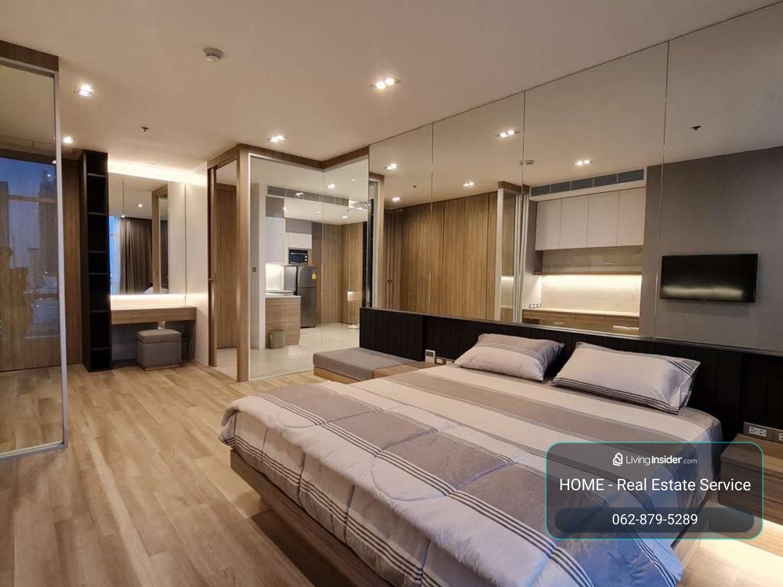 Baan Sathorn Chao Phraya / 1 Bedroom (SALE WITH TENANT), บ้านสาทร เจ้าพระยา / 1 ห้องนอน (ขายพร้อมผู้เช่า) GNG205 – รูปที่ 2