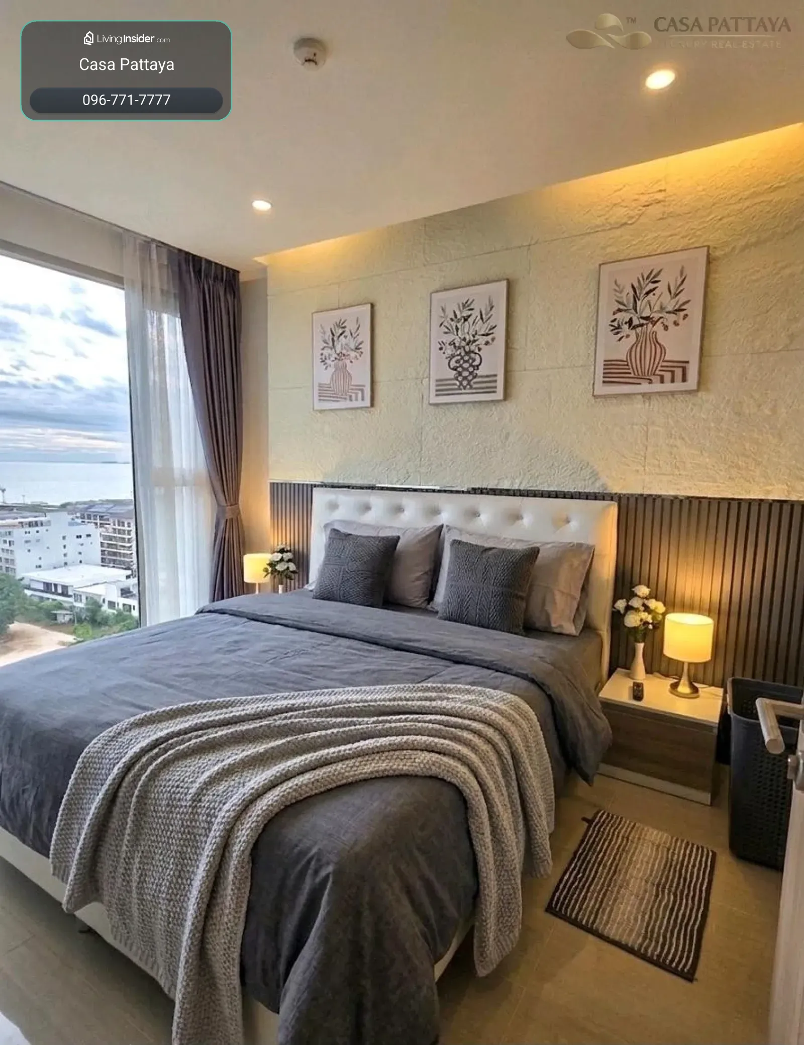 ให้เช่าคอนโดหรูวิวทะเล The Riviera Jomtien – รูปที่ 2