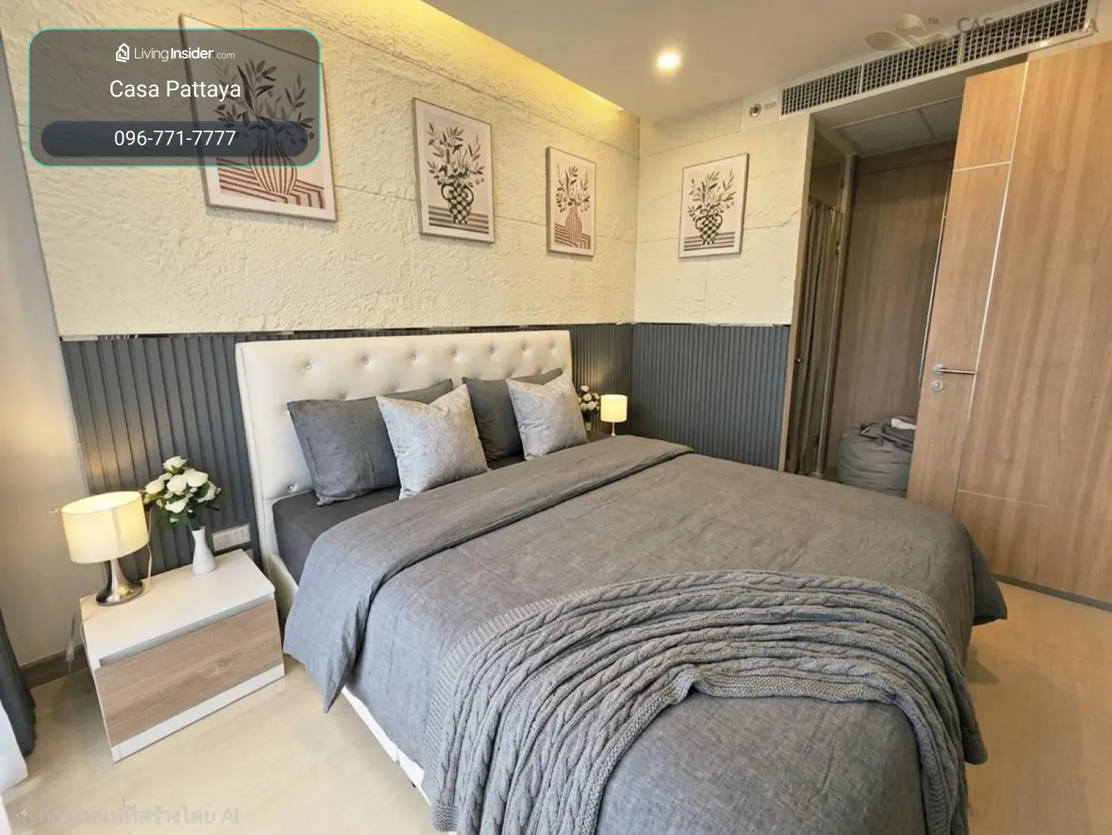 ให้เช่าคอนโดหรูวิวทะเล The Riviera Jomtien – รูปที่ 4
