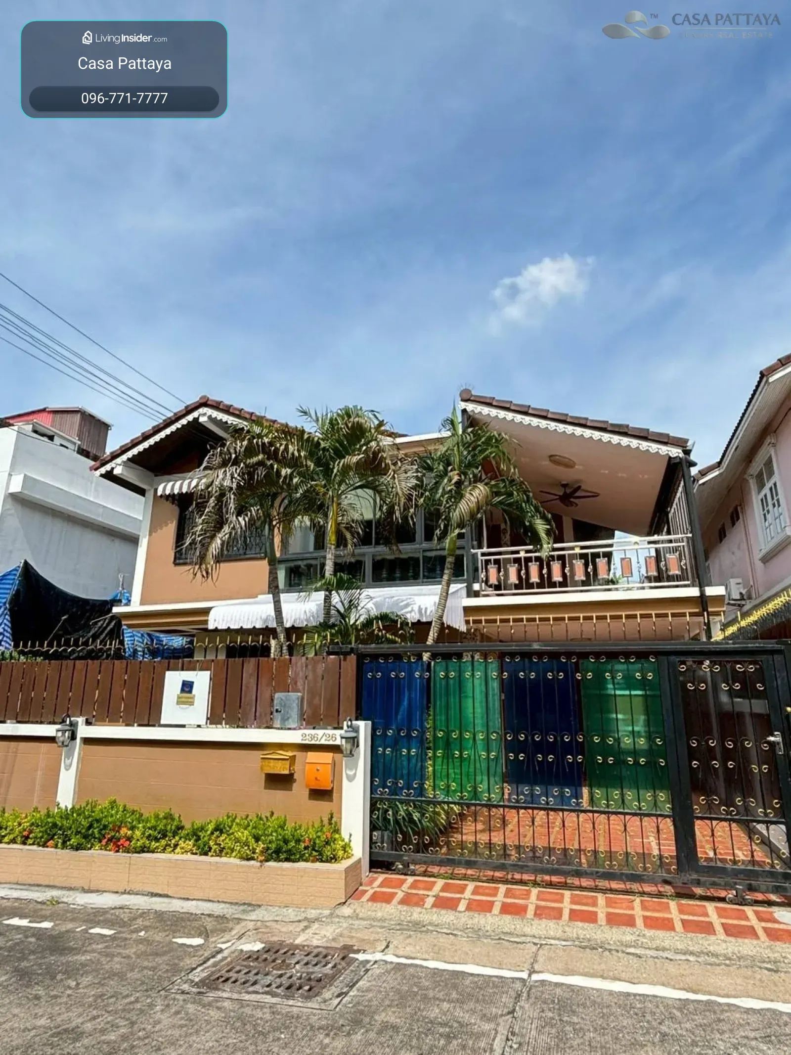ปล่อยเช่าบ้านเดี่ยวทำเลทองใจกลางเมืองพัทยากลาง – รูปที่ 2