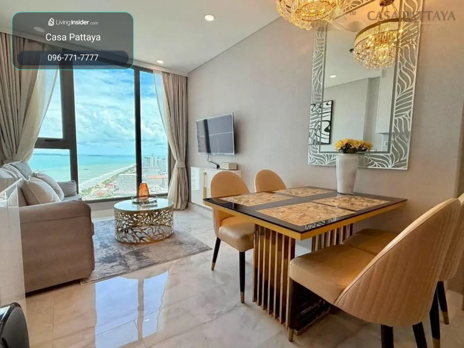 ขายคอนโดหรู Copacabana Beach Jomtien ชั้นสูง – รูปที่ 4