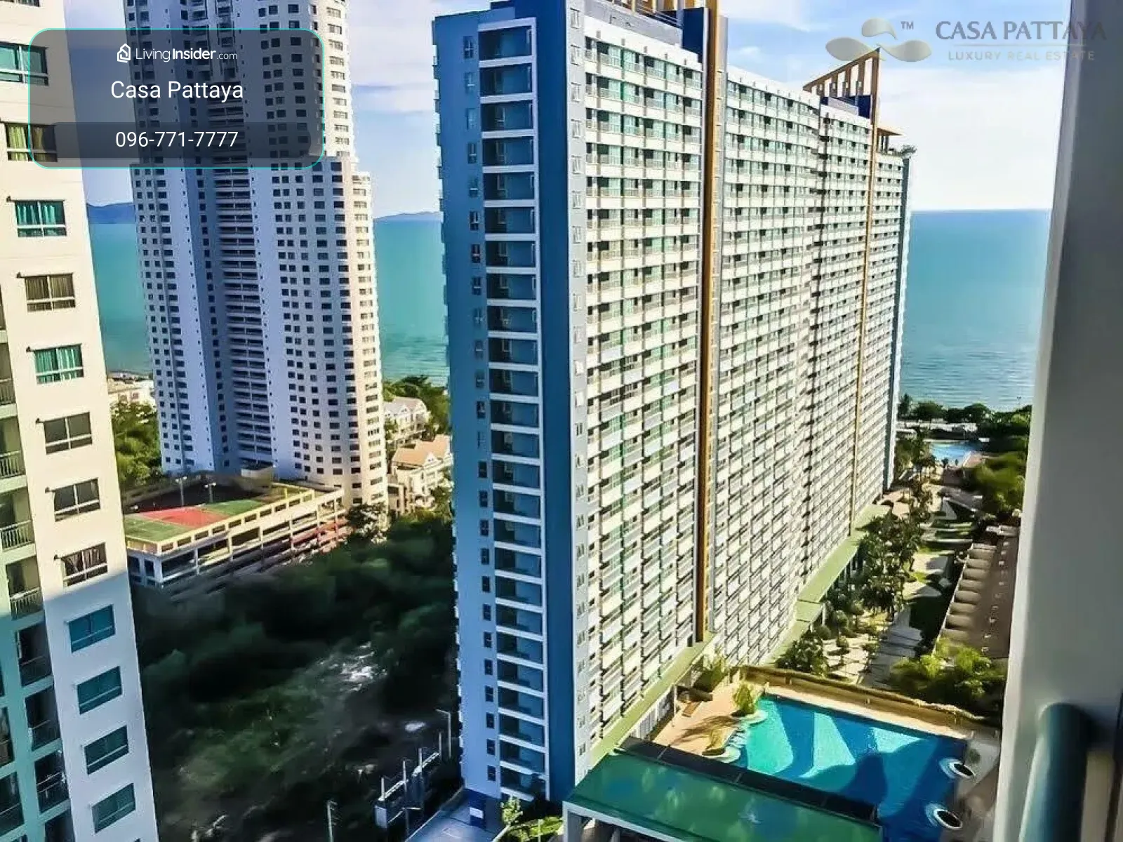 Sea View Condo for Sale Lumpini Seaview Jomtien – รูปที่ 2