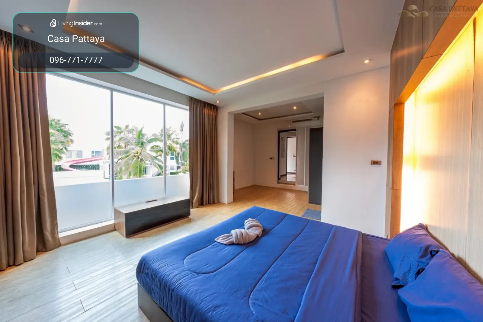 วิลล่าพร้อมสระว่ายน้ำหรูให้เช่า Palm Oasis Villa พัทยา – รูปที่ 4