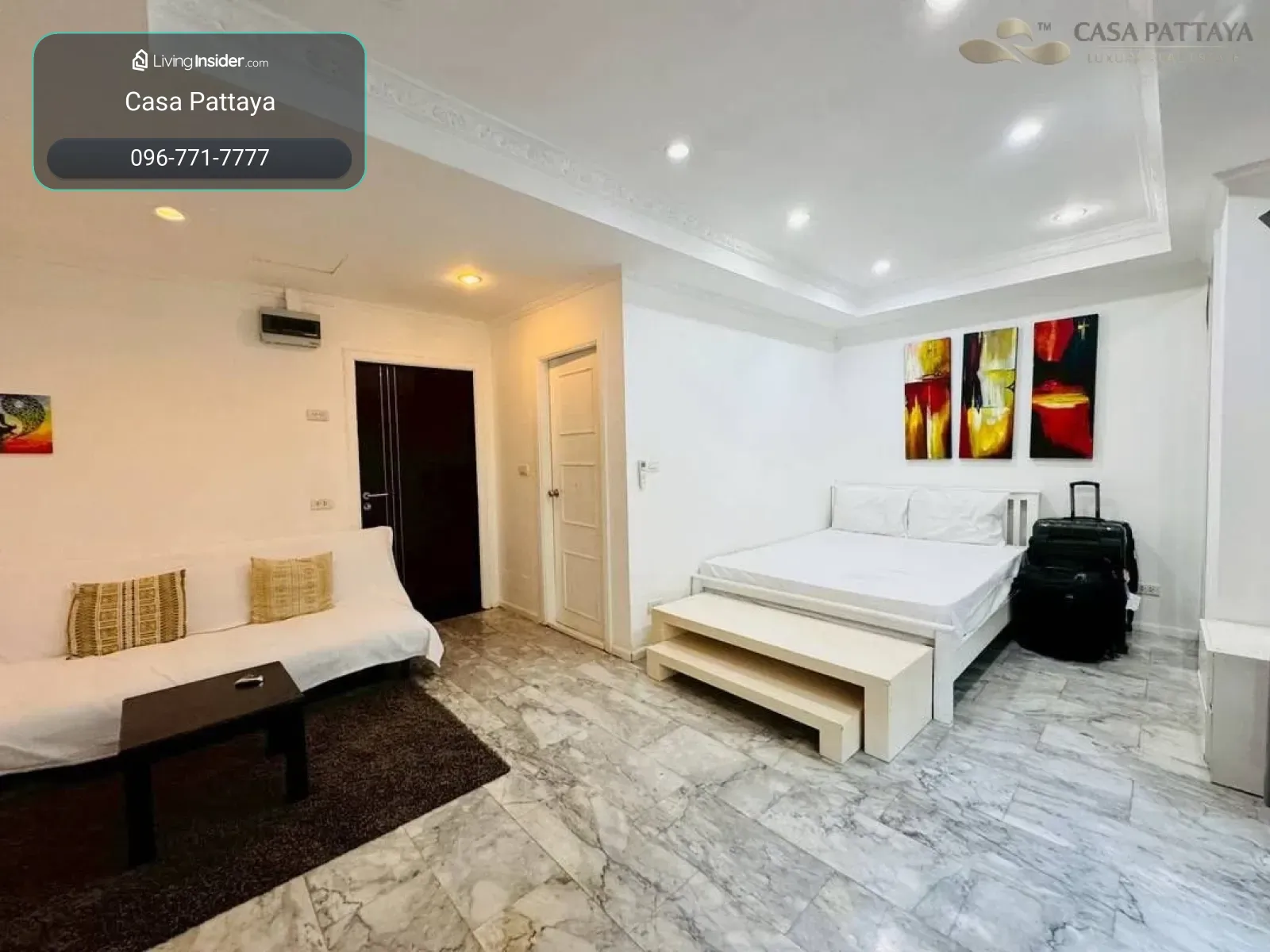 Cozy Studio at Siam Oriental Twins, Pratumnak – รูปที่ 2