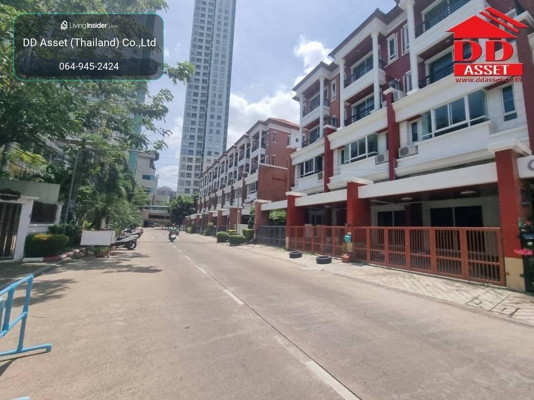 For rent townhome ออฟฟิศ 4 ชั้น ลุมพินีเพลส ทาวน์โฮม พระราม3  lumpini townhome BTS สุรศักดิ์ Code : T8252 – รูปที่ 2