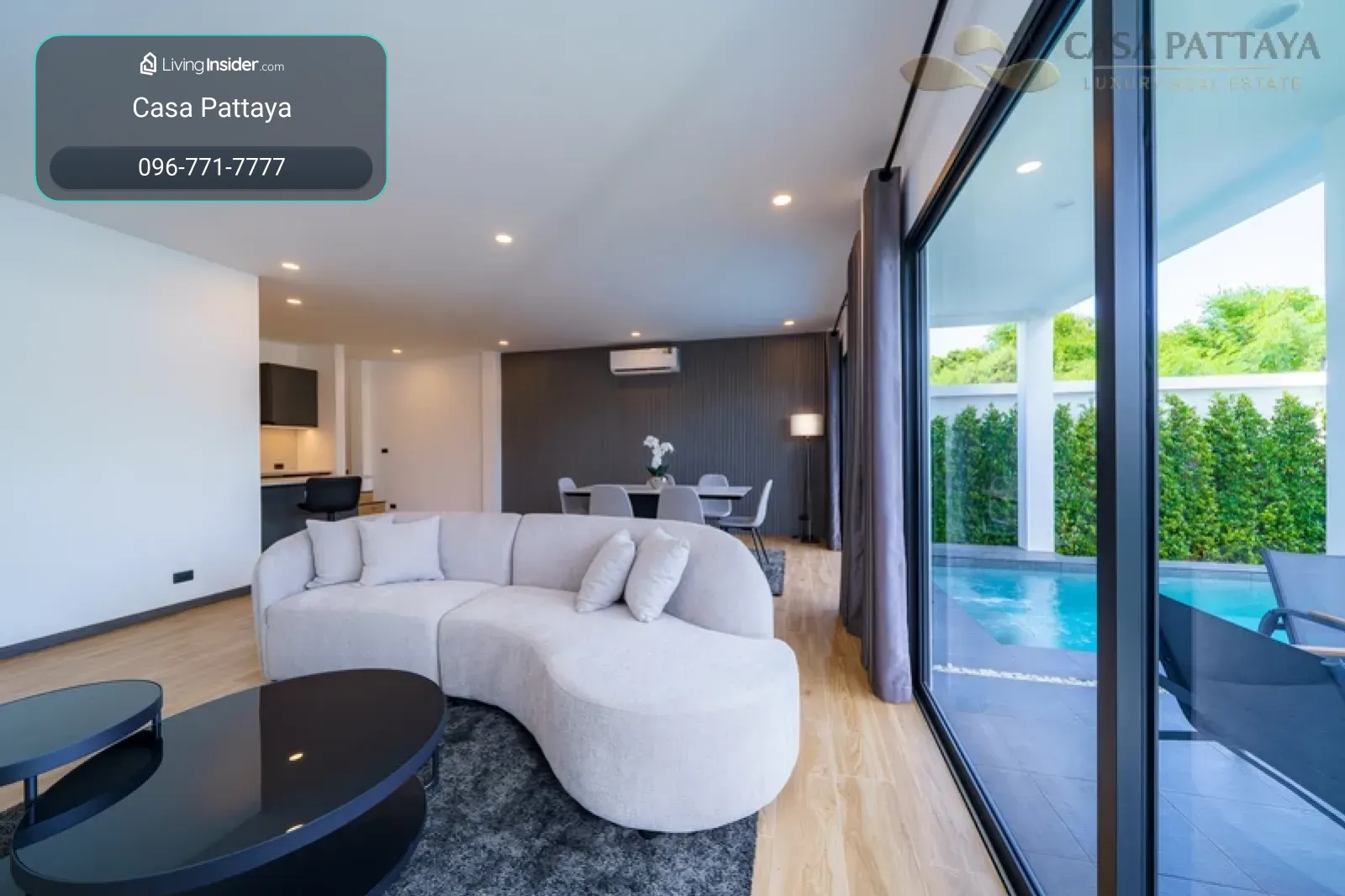 วิลล่าพูลหรูหรา 2 ชั้น 4 ห้องนอน 4 ห้องน้ำ ใกล้เขื่อนอ่างเก็บน้ำมาบประชัน – รูปที่ 4