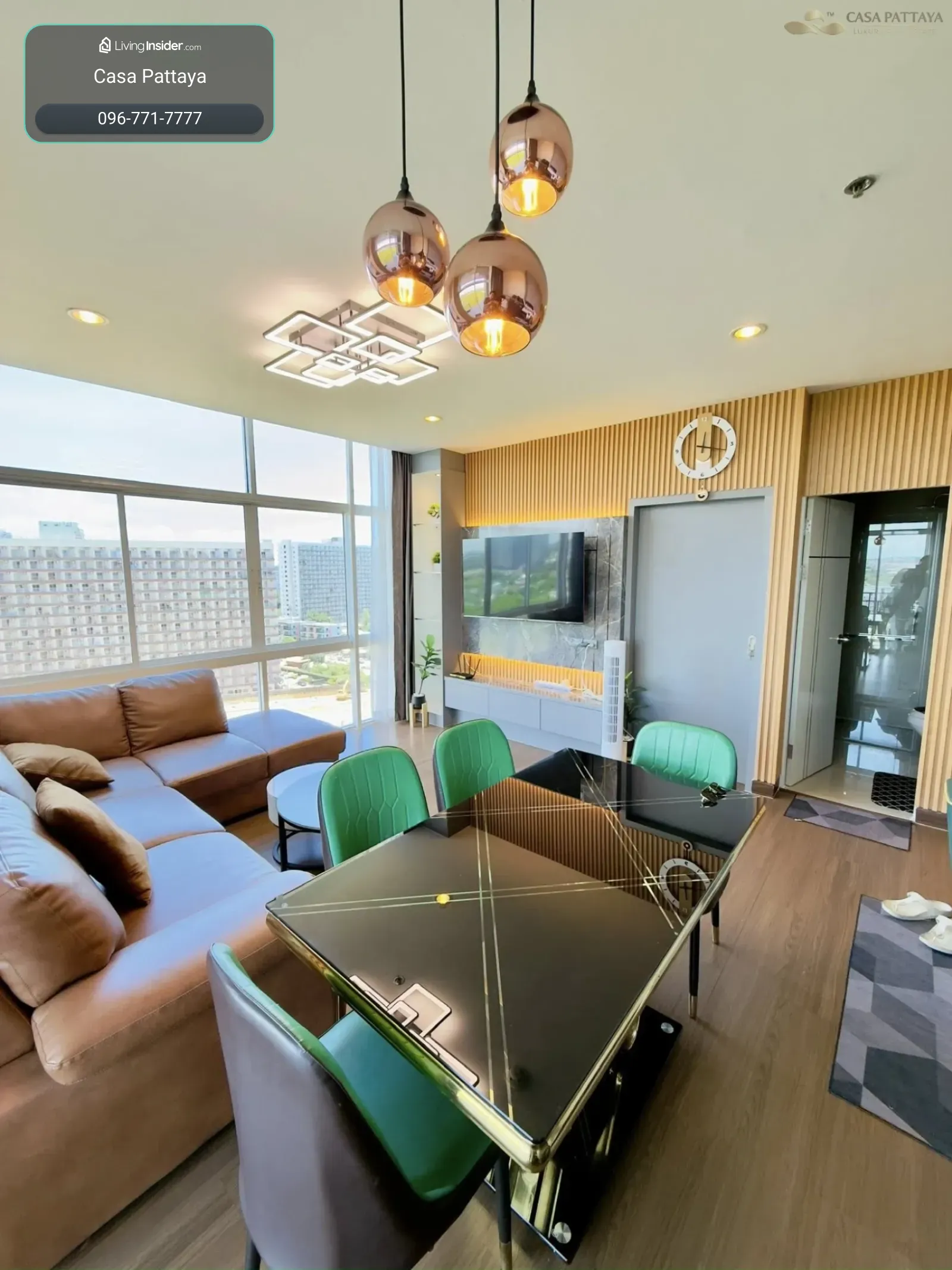 ห้องมุม ชั้นสูง วิวทะเล ขายด่วน The Grand Jomtien – รูปที่ 4