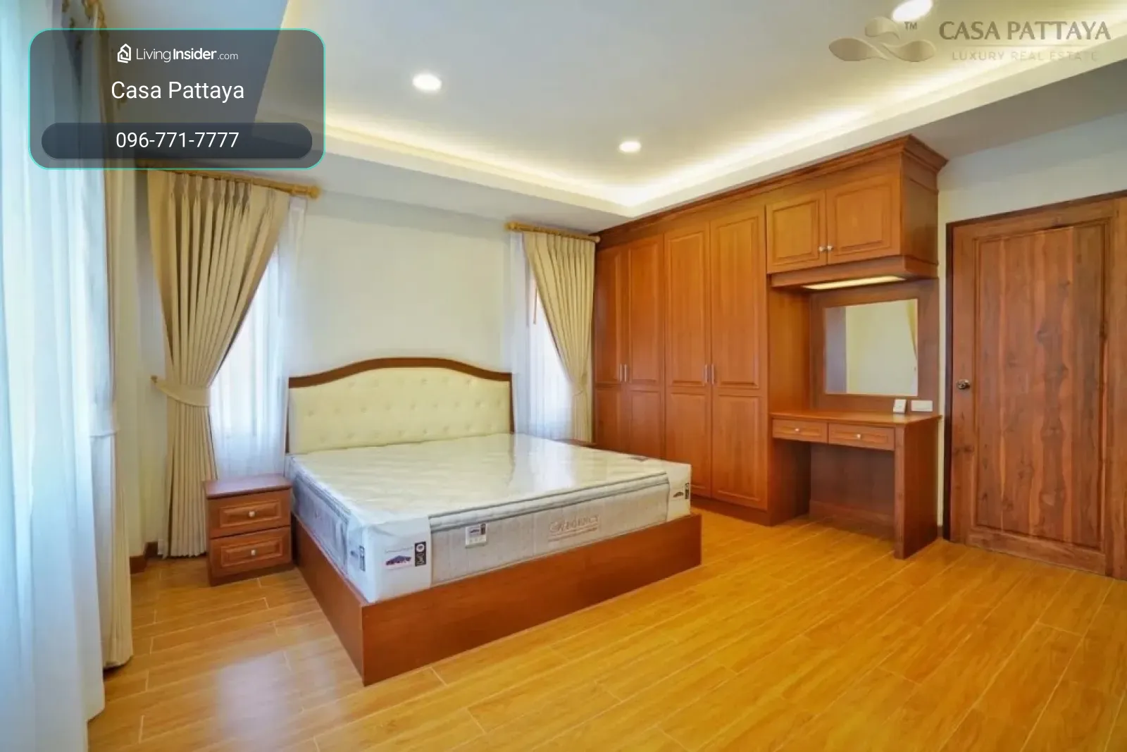 ปล่อยเช่าพูลวิลล่าทรงไทยโมเดิร์น ซอยนาจอมเทียน 6 – รูปที่ 3