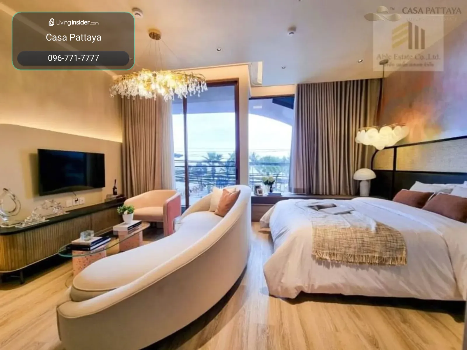 ด่วน! ขายดาวน์ AROM JOMTIEN คอนโดหรูติดหาดจอมเทียน – รูปที่ 4