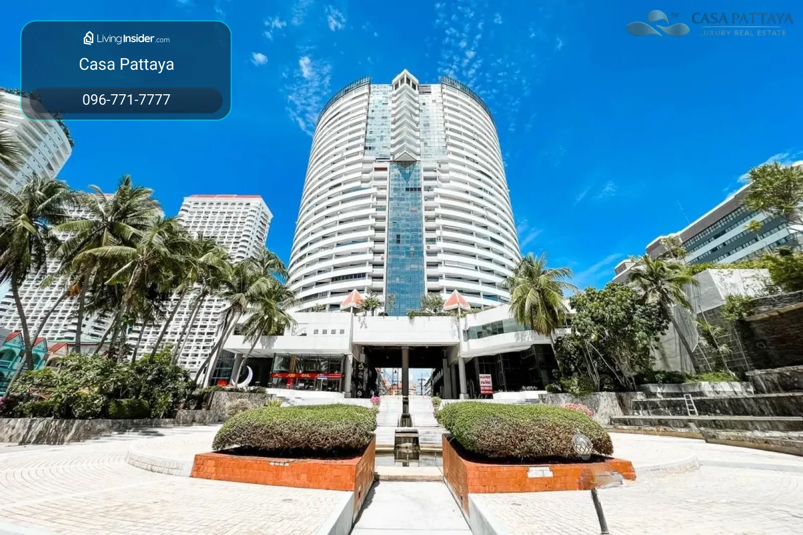 ปล่อยเช่าคอนโดวิวทะเลระดับพรีเมียมที่ จอมเทียน พลาซ่า คอนโดเทล (Jomtien Plaza Condotel) – รูปที่ 2