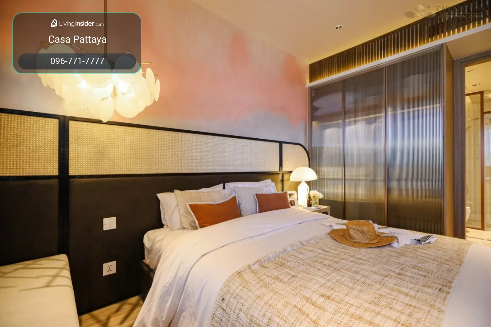 ขายคอนโดหรูติดหาด Arom Jomtien 1 ห้องนอน วิวทะเล – รูปที่ 2