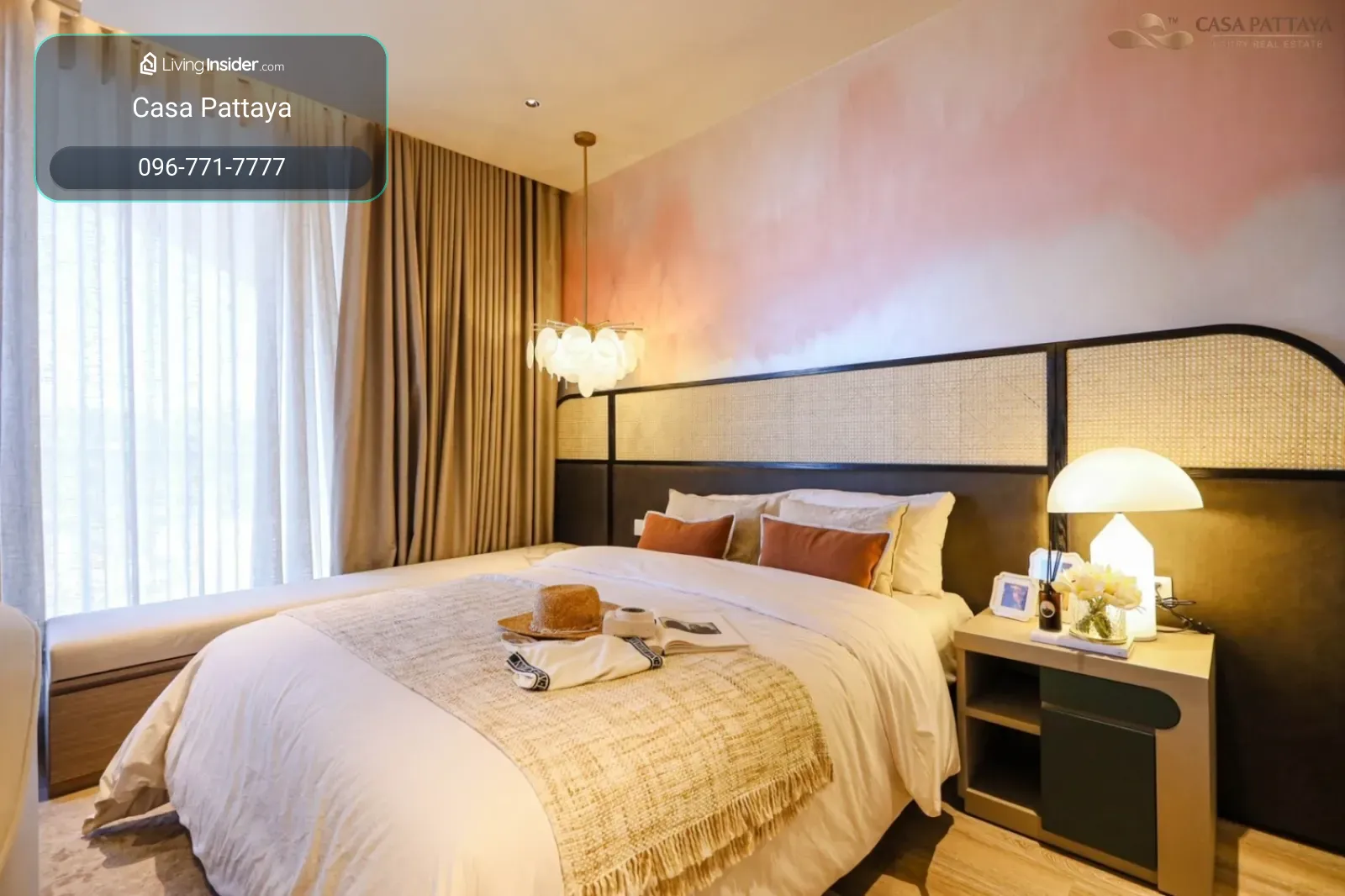 ขายคอนโดหรูติดหาด Arom Jomtien 1 ห้องนอน วิวทะเล – รูปที่ 3