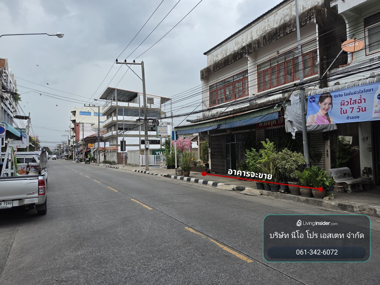 Land with Existing Buildings for Sale | 114.8 Sq.Wah | Prime Location on Lang Muang Road, Khon Kaen – รูปที่ 3