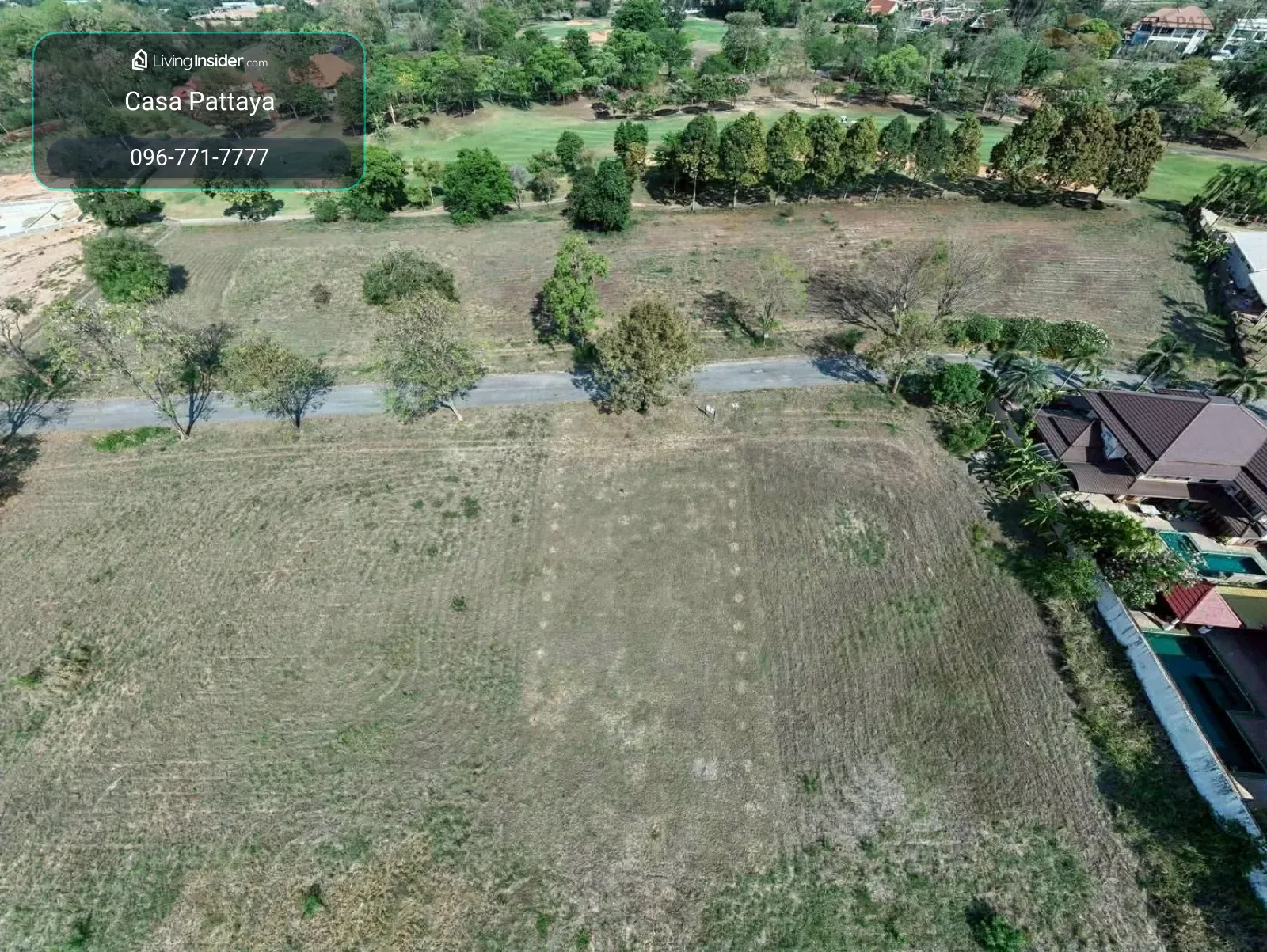 Prime Land for Sale 1 Rai in Phoenix Gold Golf & Country Club, Pattaya - Ready to Build – รูปที่ 3