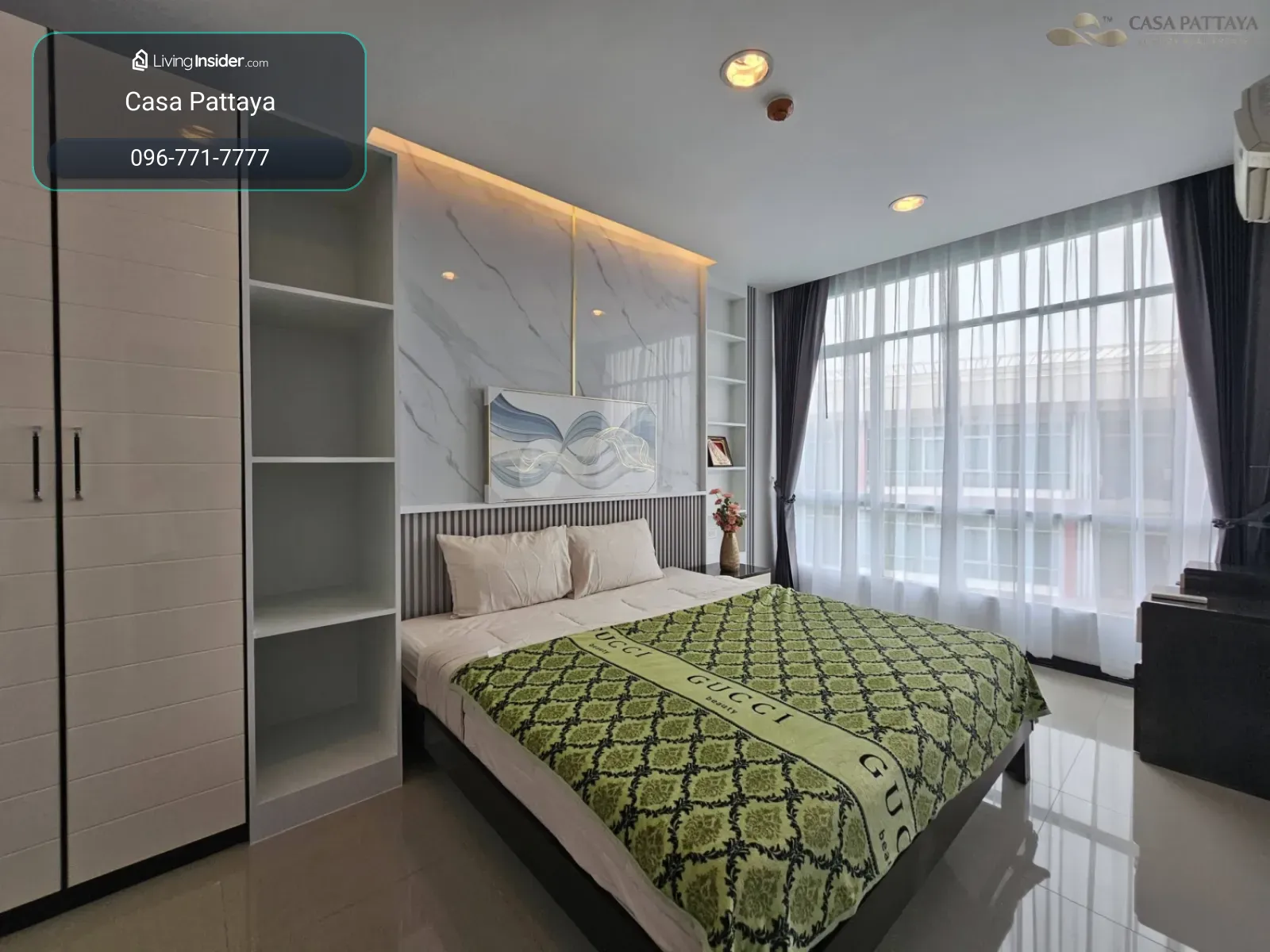 ขายคอนโด 1 ห้องนอน ซีซี 1 (CC Condo 1) วิวสระ แต่งครบพร้อมอยู่ – รูปที่ 4
