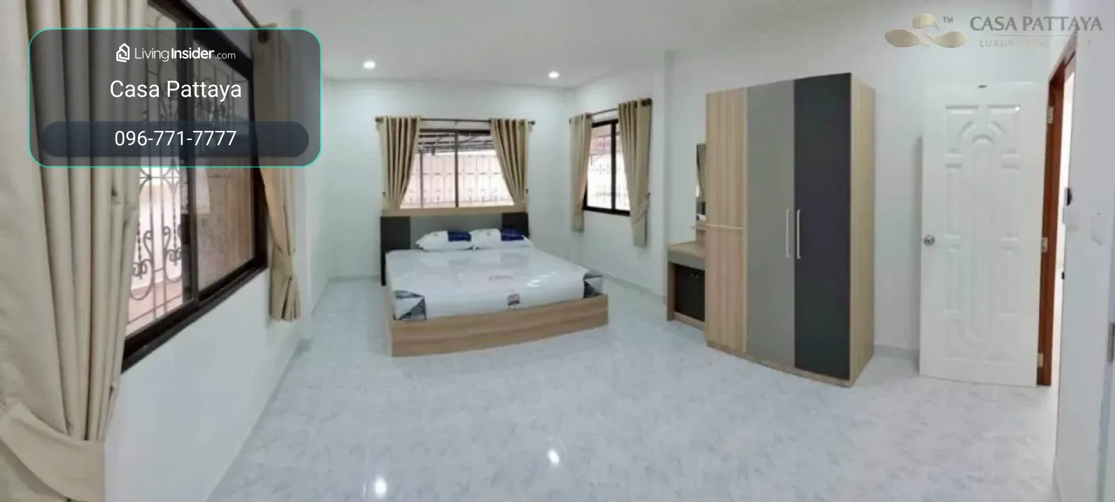 ให้เช่าบ้านเดี่ยว 5 ห้องนอน พร้อมโฮมออฟฟิศรีโนเวทใหม่ หมู่บ้านวันทนา พัทยา – รูปที่ 2