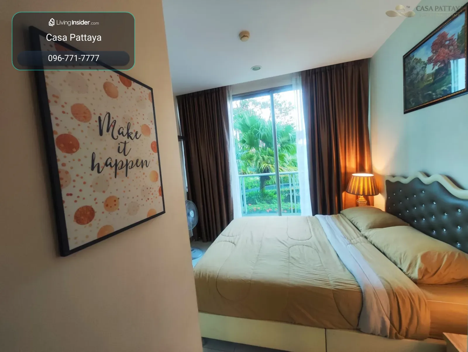ให้เช่า/ขาย คอนโดหรู The Riviera วงศ์อมาตย์ 1 นอน ระเบียงกว้าง วิวสระ – รูปที่ 3