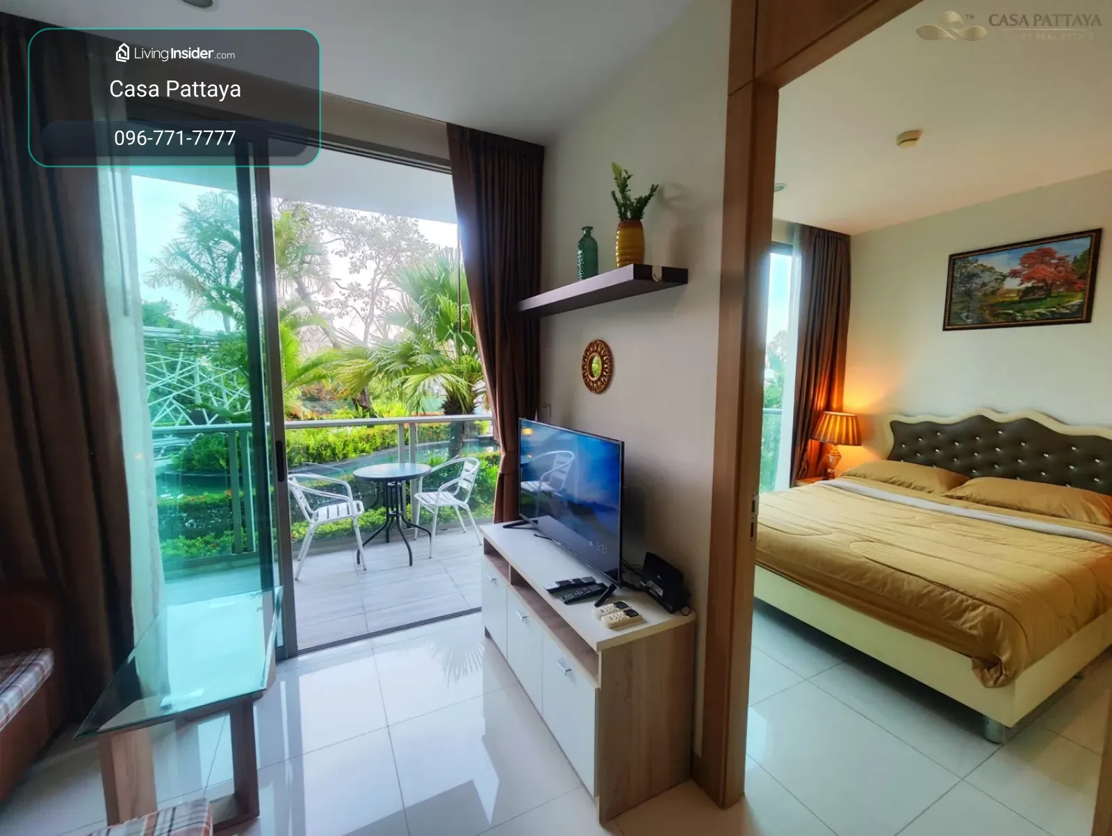 ให้เช่า/ขาย คอนโดหรู The Riviera วงศ์อมาตย์ 1 นอน ระเบียงกว้าง วิวสระ – รูปที่ 4