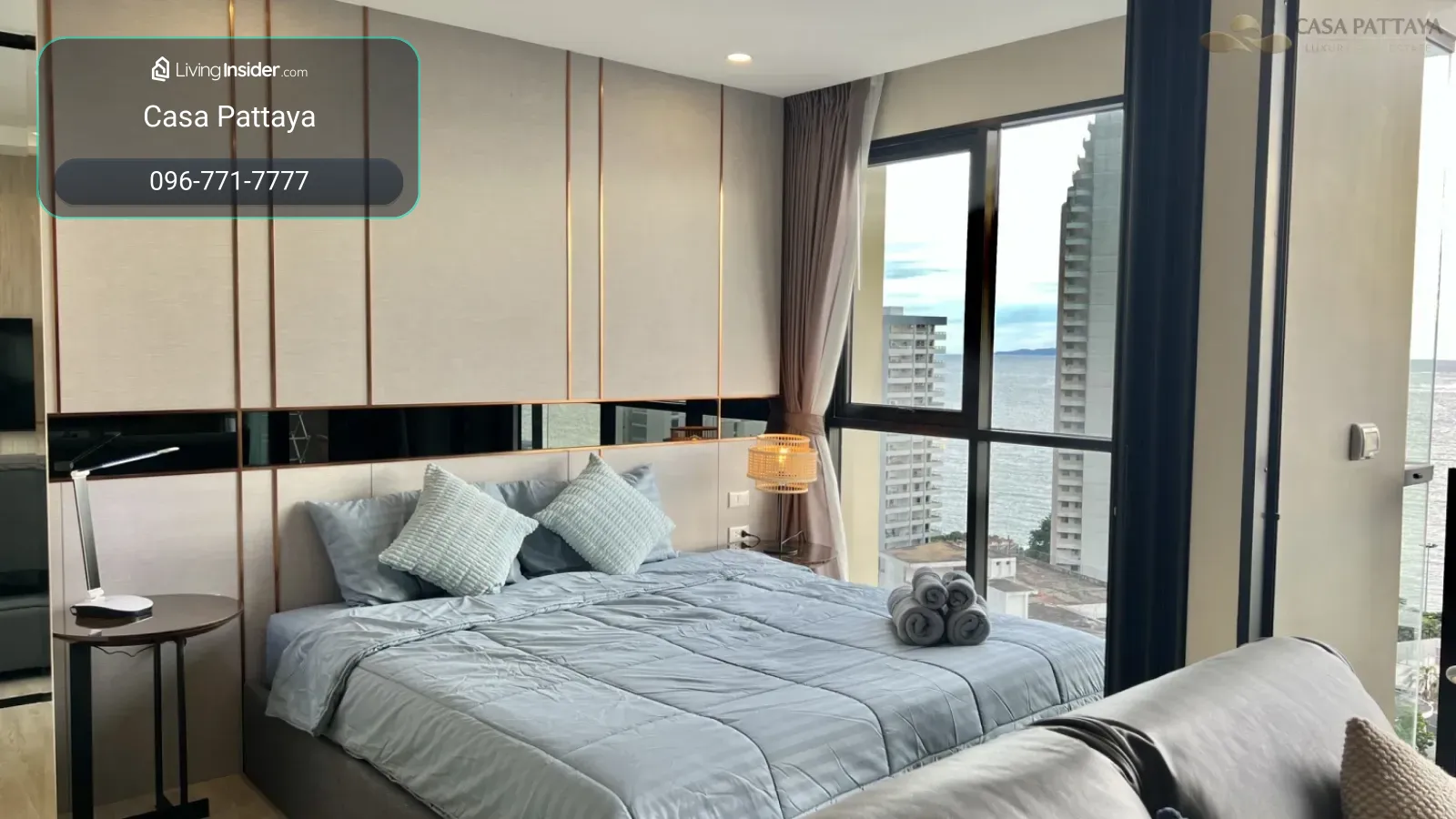 ให้เช่าคอนโด The Panora Pattaya วิวทะเล ชั้น 19 พร้อมอยู่ – รูปที่ 3