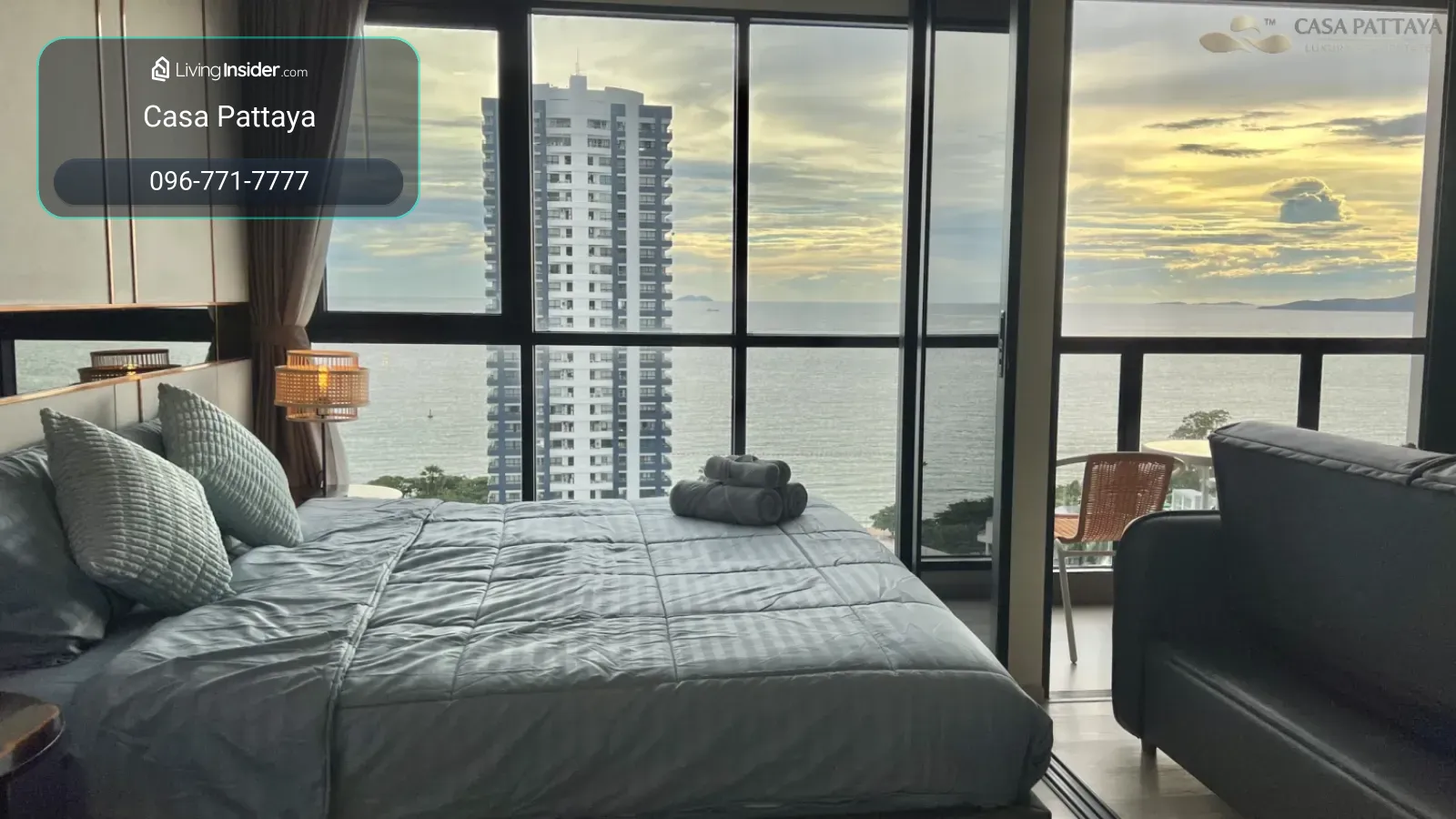 ให้เช่าคอนโด The Panora Pattaya วิวทะเล ชั้น 19 พร้อมอยู่ – รูปที่ 4