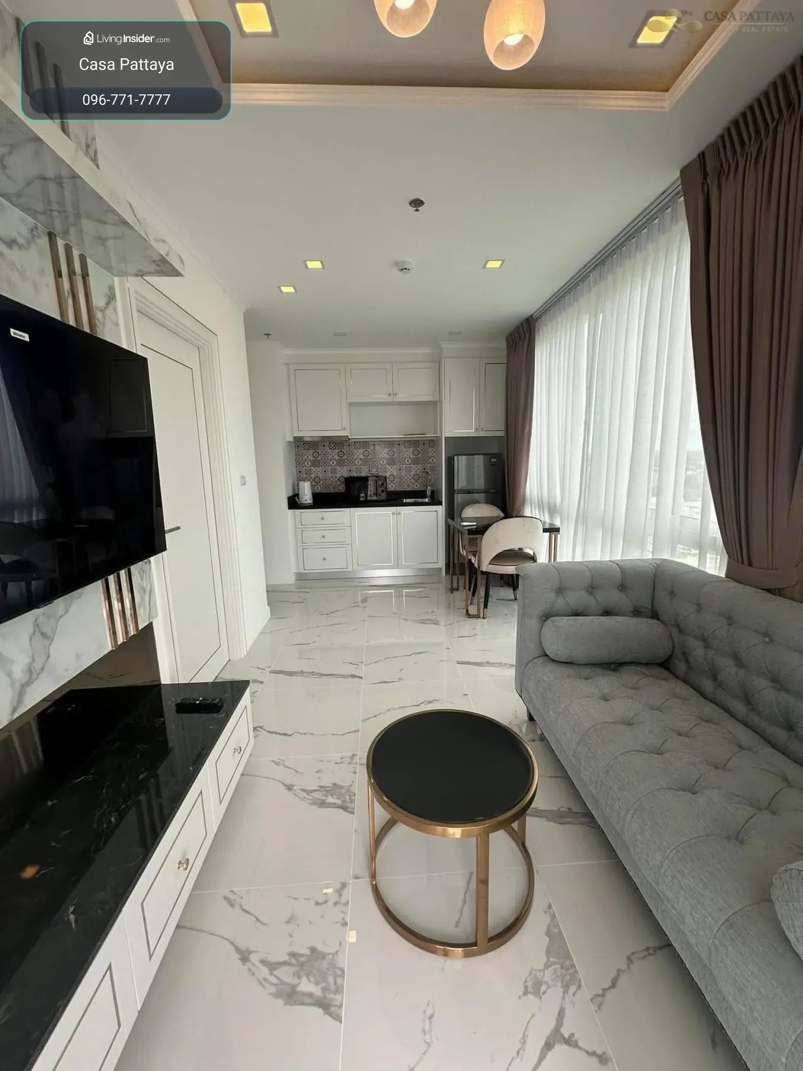 ให้เช่าคอนโด เอ็มไพร์ ทาวเวอร์ พัทยา วิวทะเลสวยมาก – รูปที่ 4