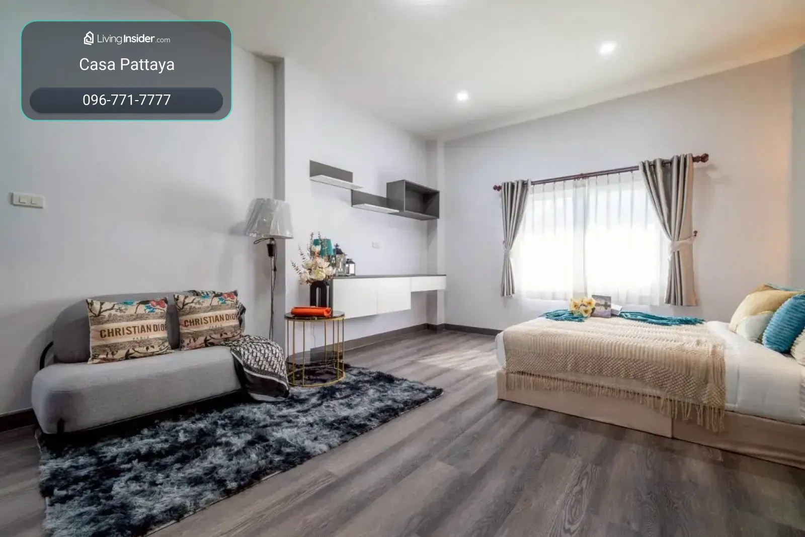 Modern Luxury Pool Villa for Sale at Pattaya Hill 2 – รูปที่ 3