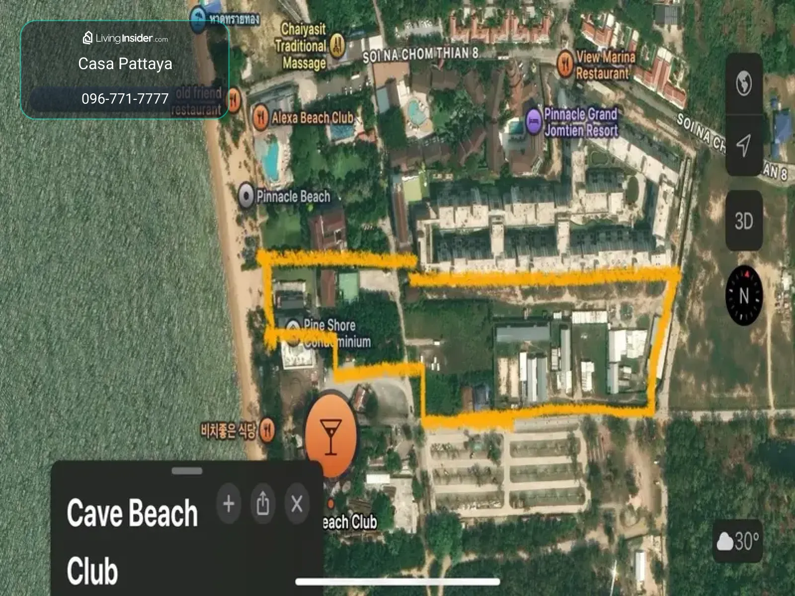 Beachfront Land for Sale in Jomtien 17 rai – รูปที่ 2