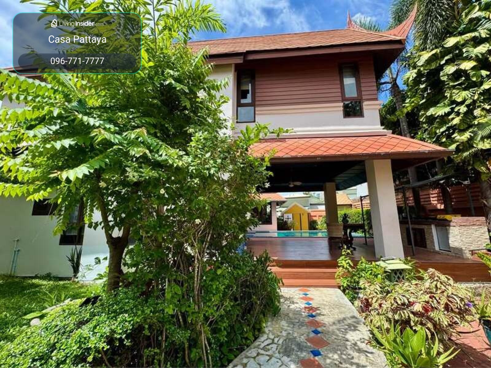 ขายด่วน! บ้านเดี่ยว 2 ชั้น ในหมู่บ้าน เซ สปาเลย์ จอมเทีย – รูปที่ 3