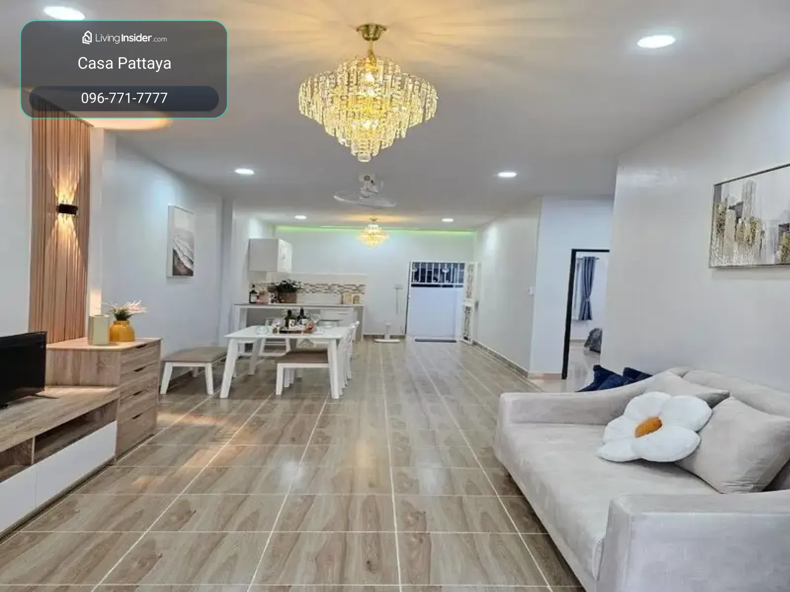 ขายบ้านเดี่ยวรีโนเวทใหม่ โครงการหมู่บ้านรวิพร 2 ซอยเขาน้อย พัทยา – รูปที่ 3