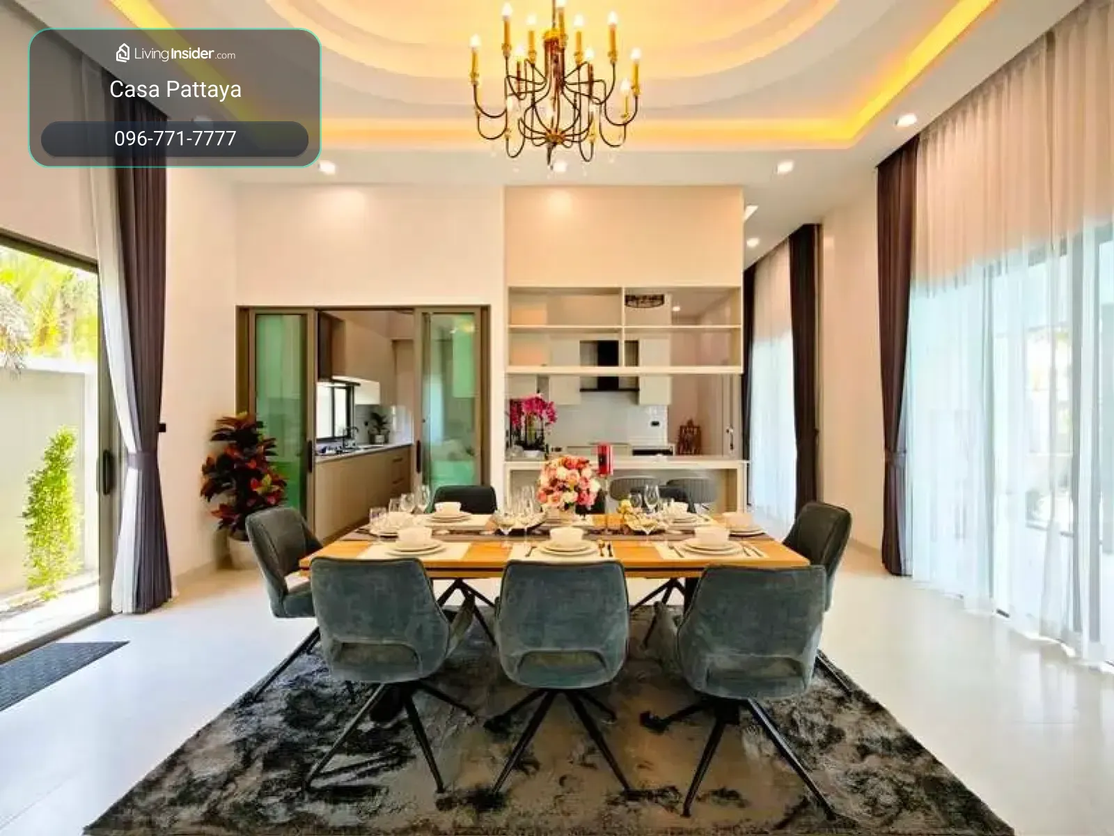 Luxury Single-Storey Pool Villa for Sale at Mabprachan Lake – รูปที่ 3