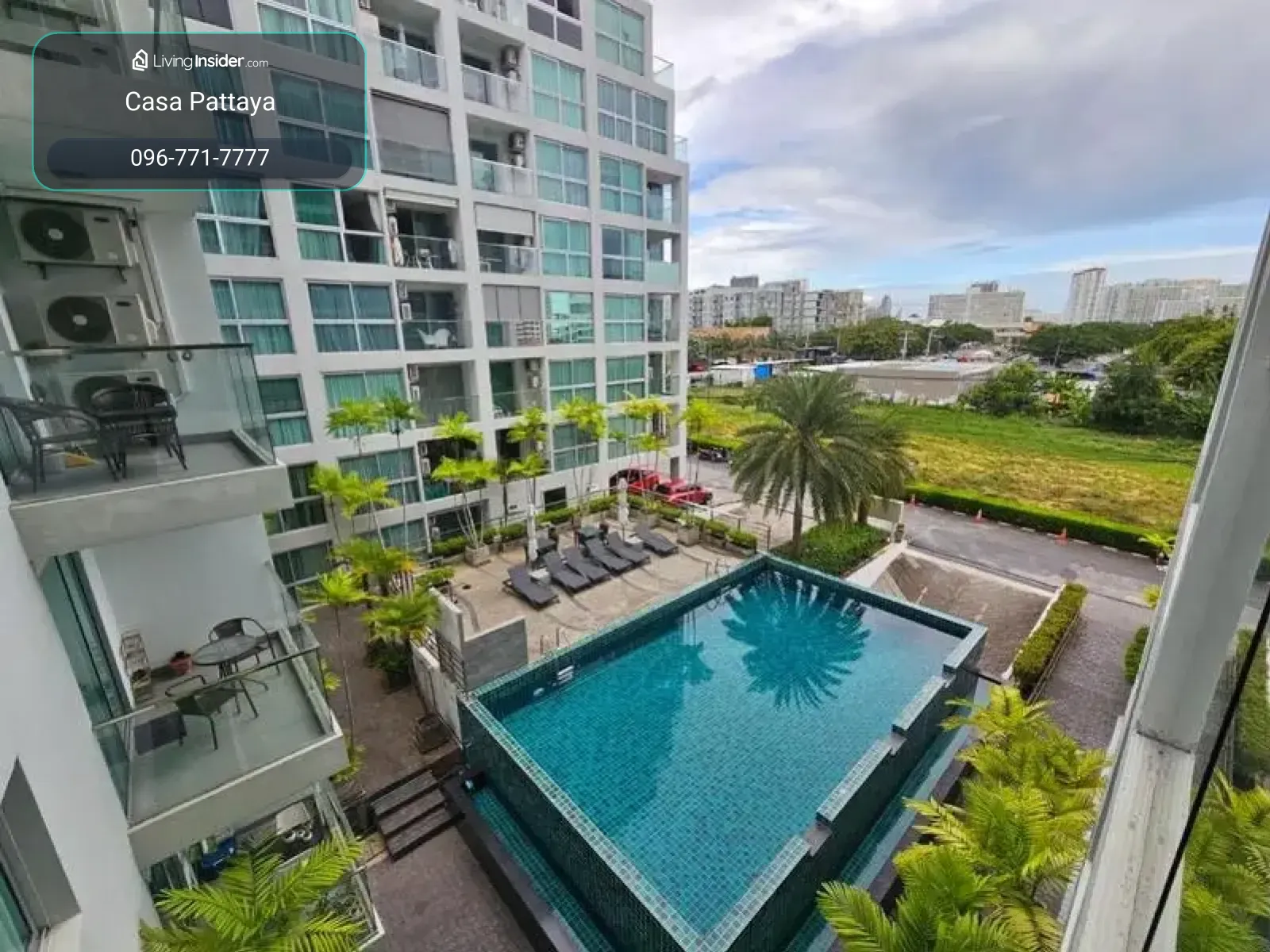 ปล่อยเช่าคอนโด 2 ห้องนอน พื้นที่กว้างขวาง โครงการ Park Royal 3 เขาพระตำหนัก – รูปที่ 2