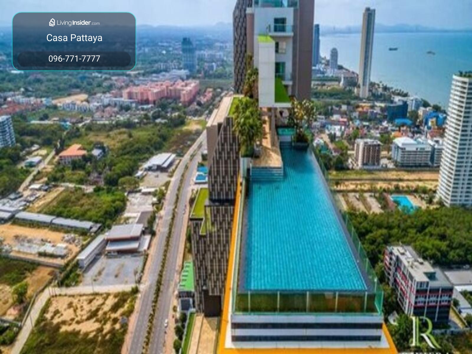 For Sale – The Riviera Jomtien, 18th Floor City View – รูปที่ 2