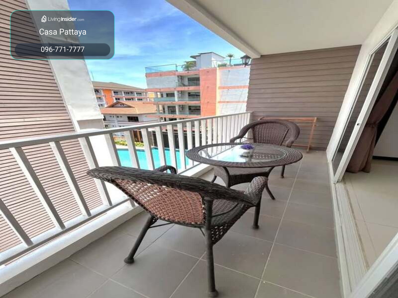 For Sale: New Nordic VIP 3 – 4th Floor Pool View – รูปที่ 2