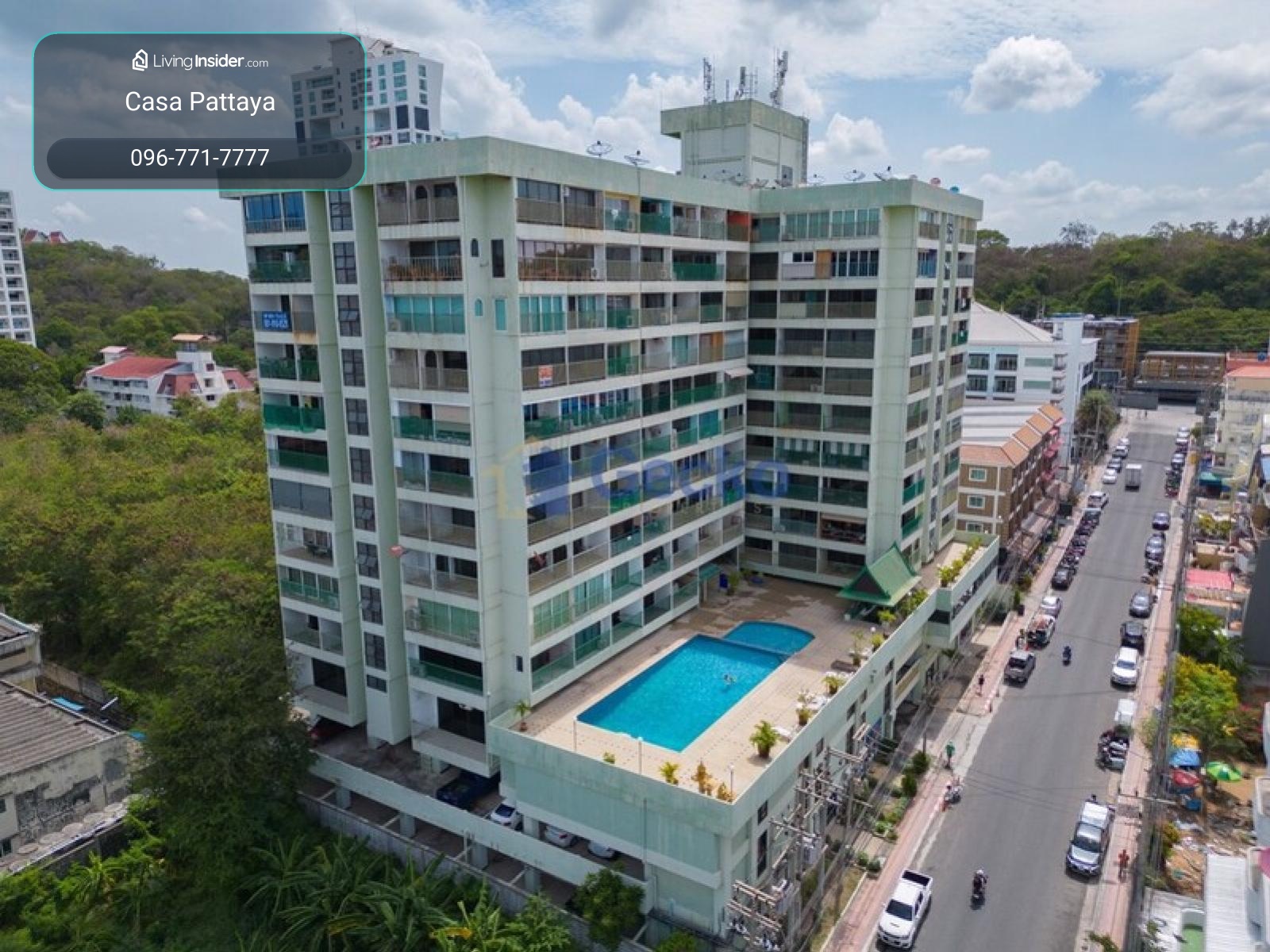 For Sale - Sombat Pattaya Condotel, Pratumnak Soi 4 – รูปที่ 2