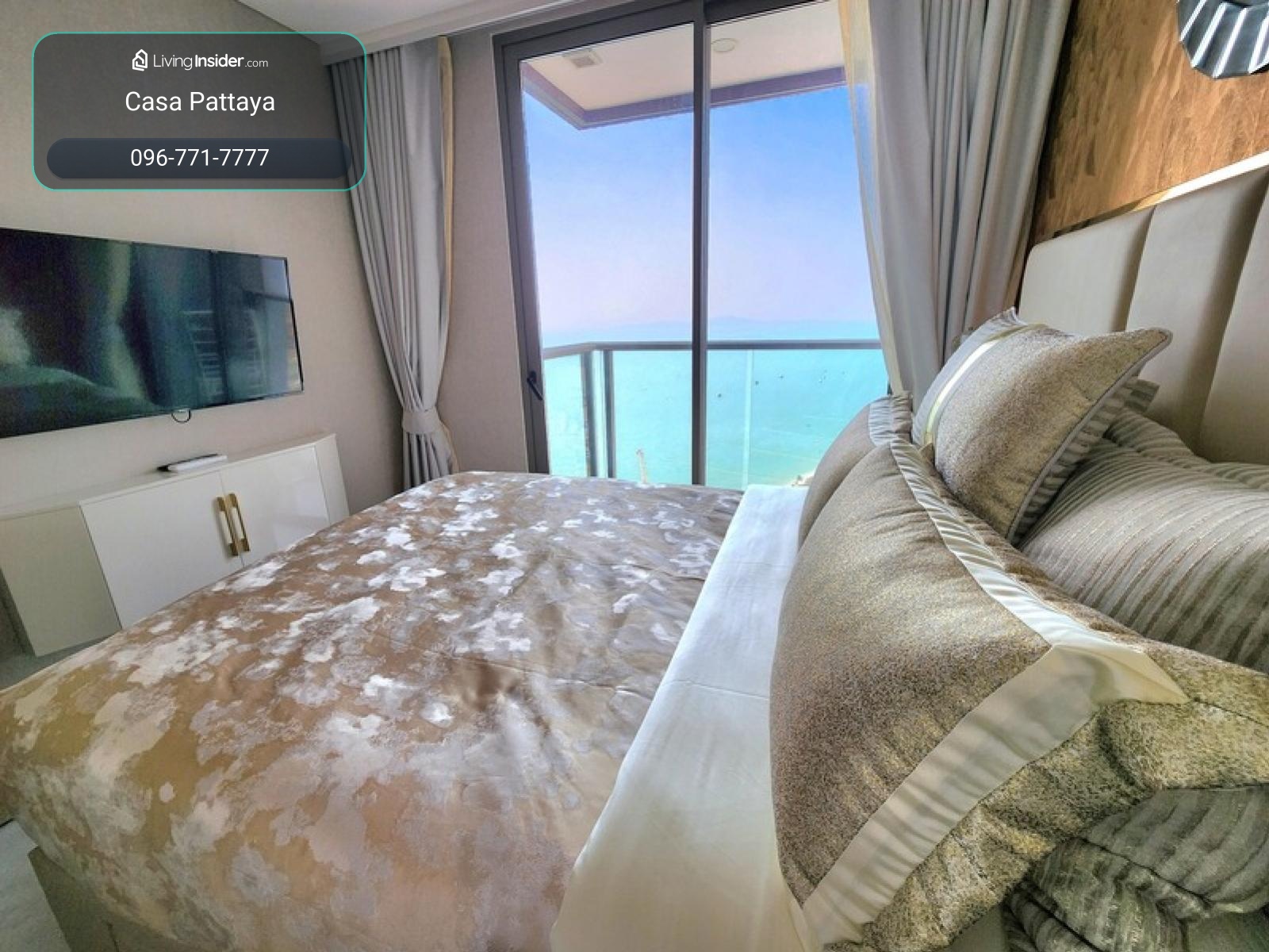 คอนโดชั้นสูงพร้อมวิวทะเลสวยงาม – 1 ห้องนอน – พร้อมเฟอร์นิเจอร์ – ชั้น 48 – รูปที่ 4