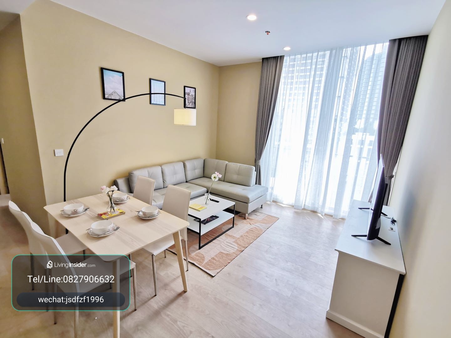 โนเบิล บี19 | คอนโดกว้างขวาง 2 ห้องนอน หันหน้าไปทางทิศใต้ ใจกลางอโศก 35,000 บาท / เดือน – รูปที่ 2